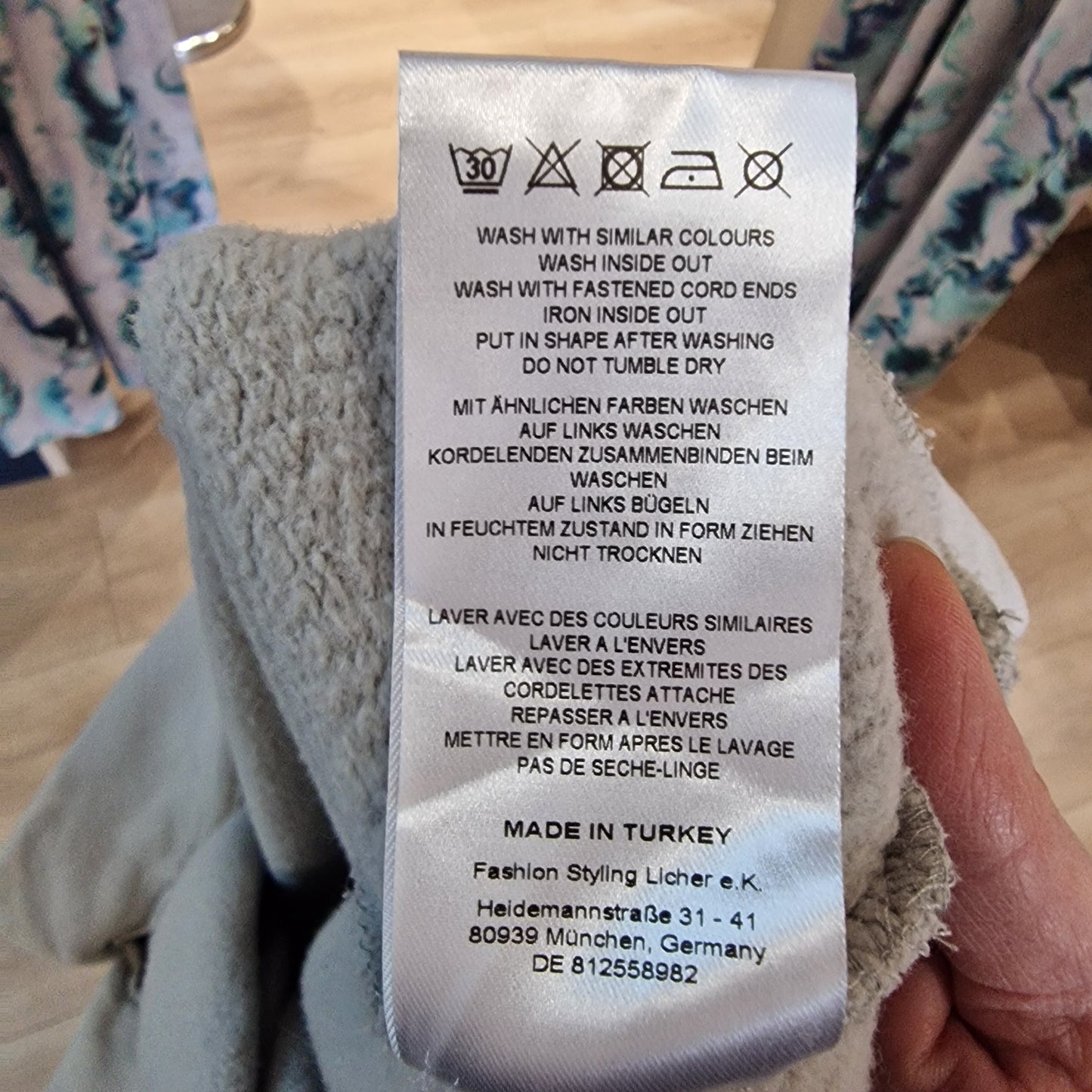 Herrlicher Taupe Sweatshirt  - Large