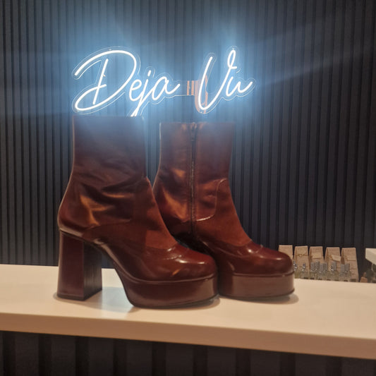 See By Chloe Maroon Boots - 37/4