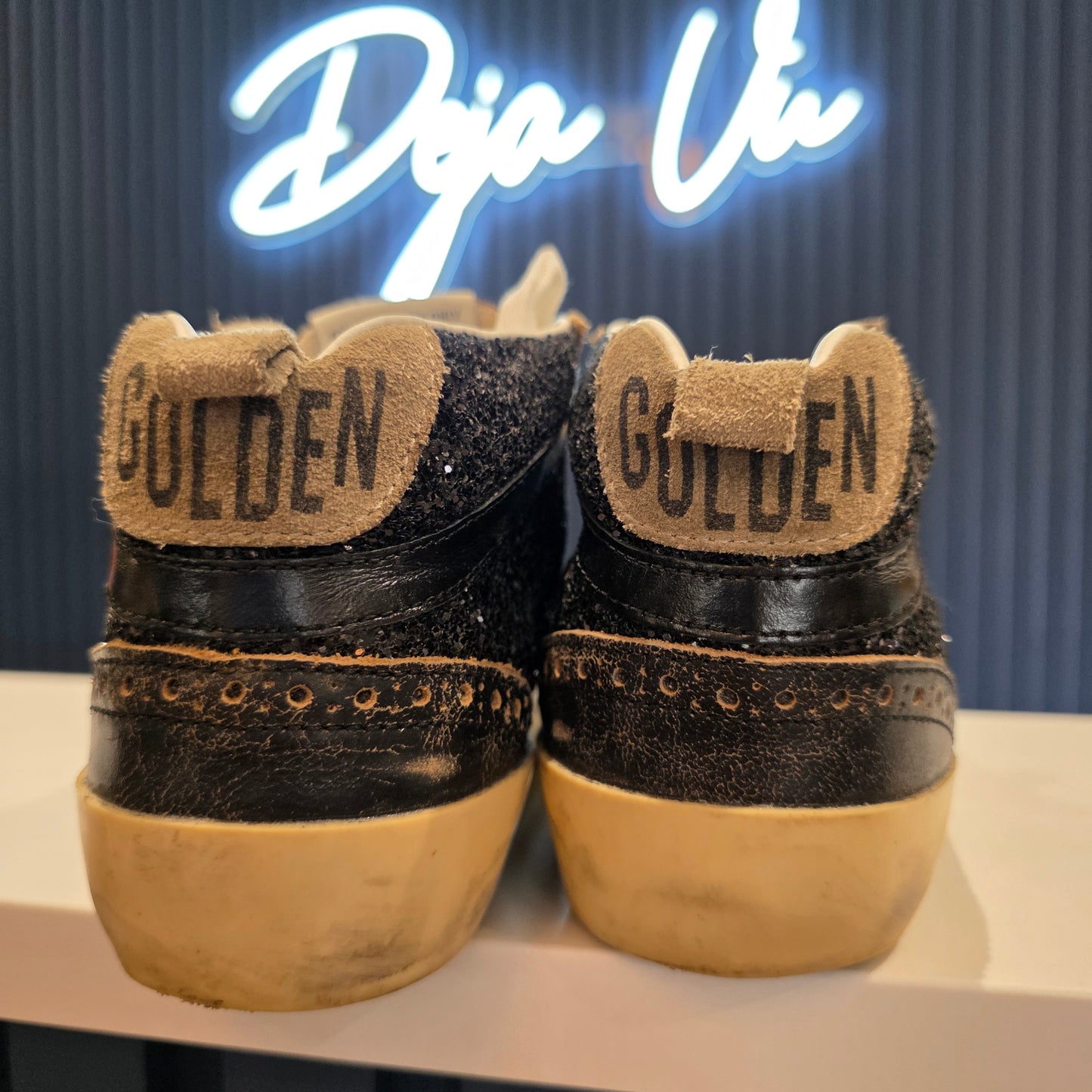 Golden Goose Midstar - Black 37