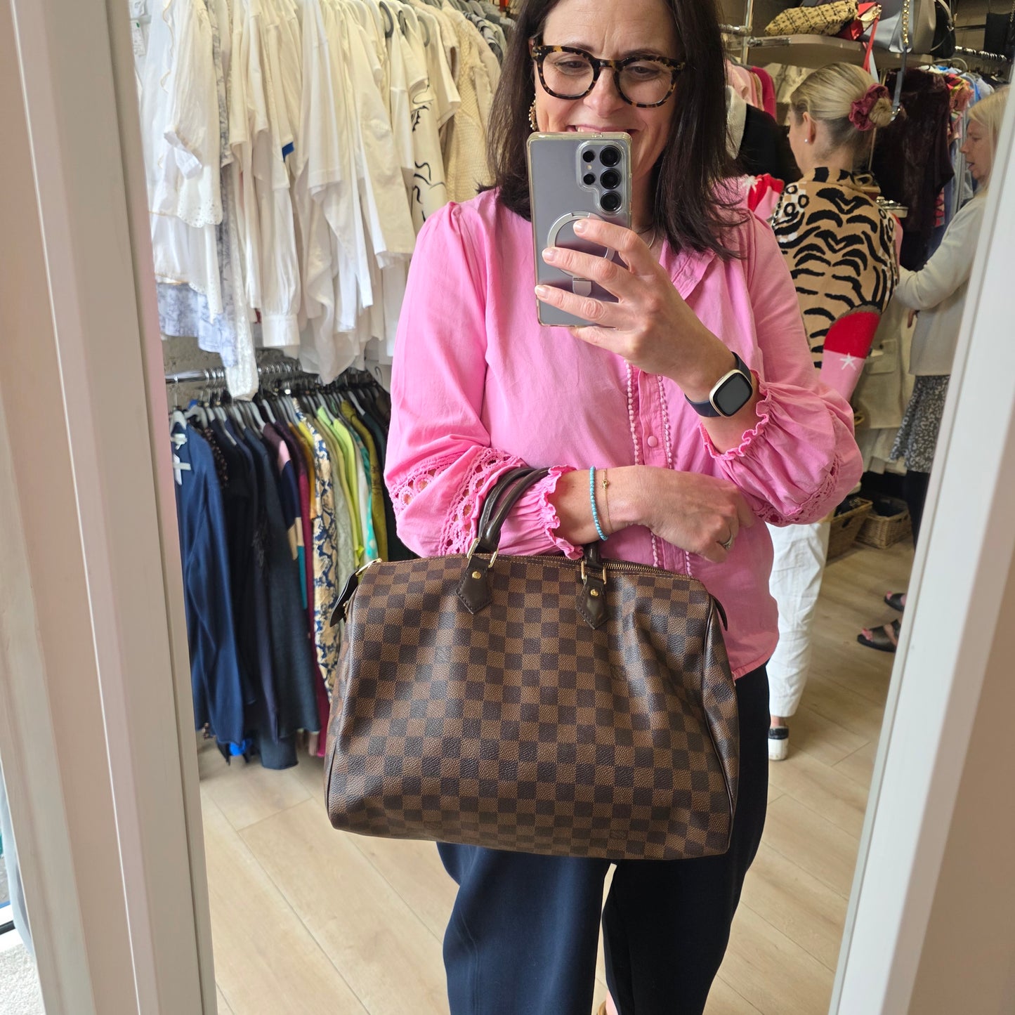 Louis Vuitton Speedy 30 Damier Check
