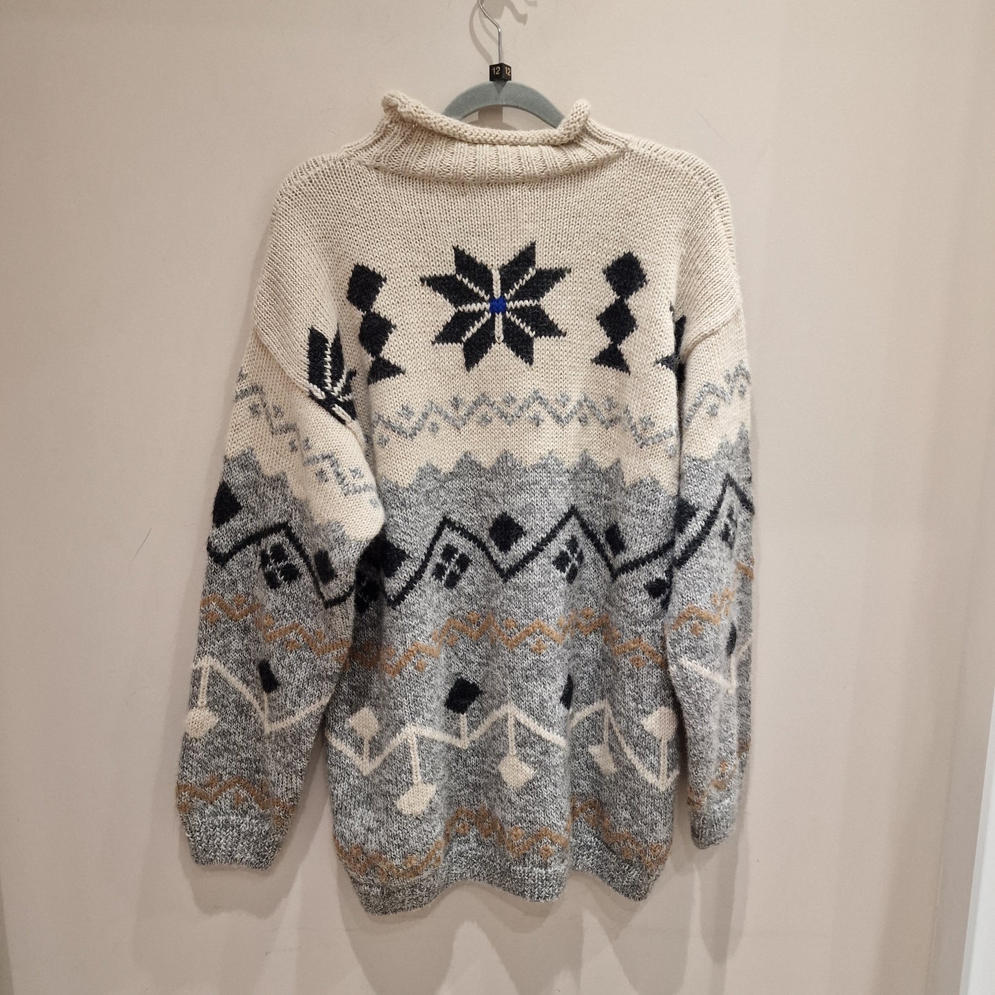 Henry Cotton's Wool Winter Sweater - 12/14