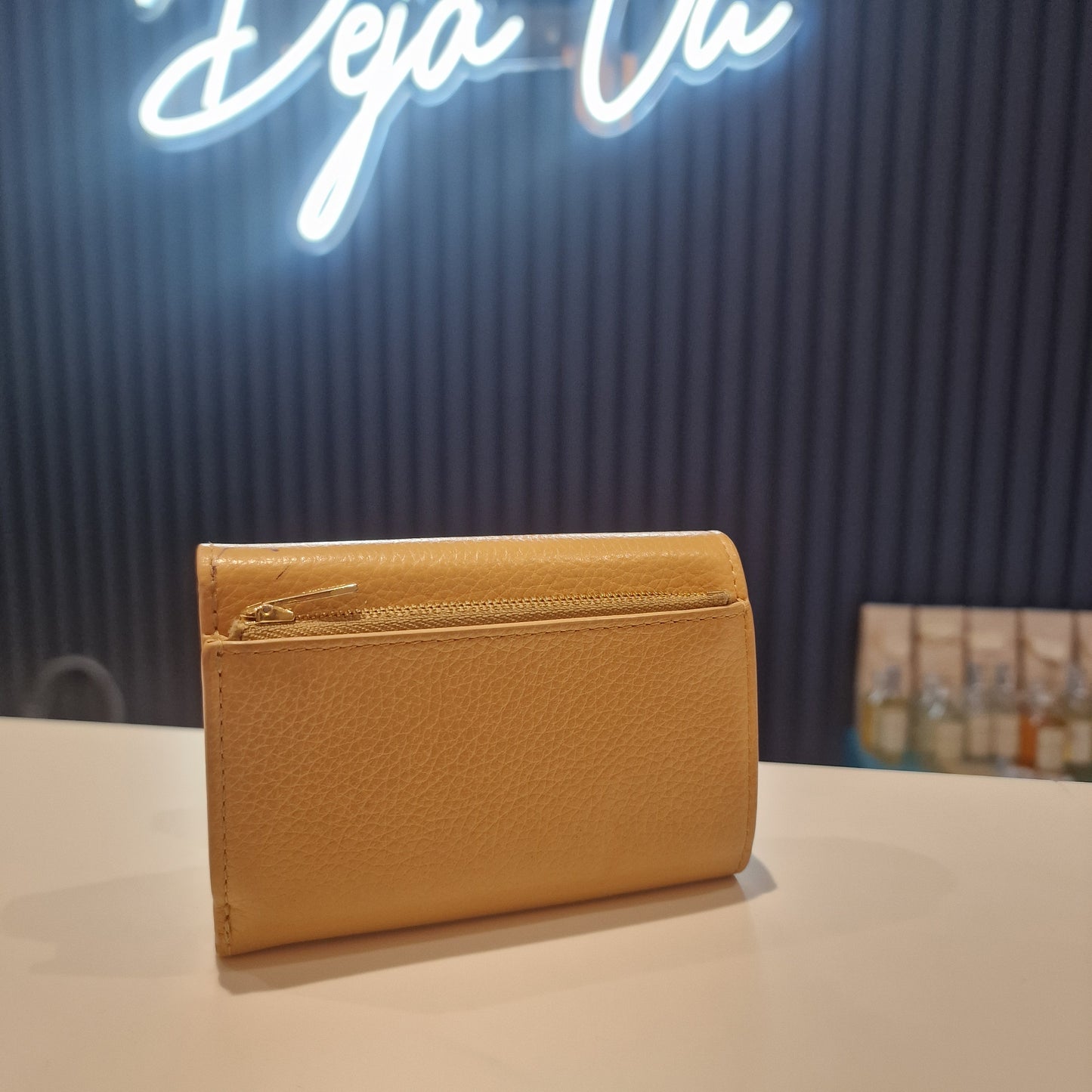 Mulberry Continental Wallet Gold