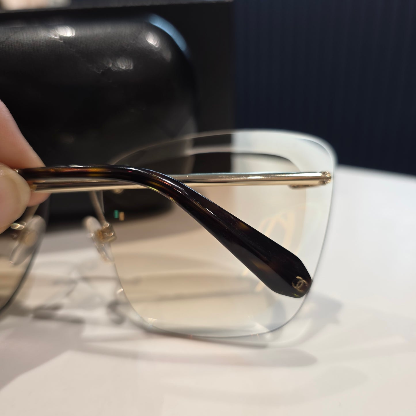 Chanel Rimless Sunglasses - 4221