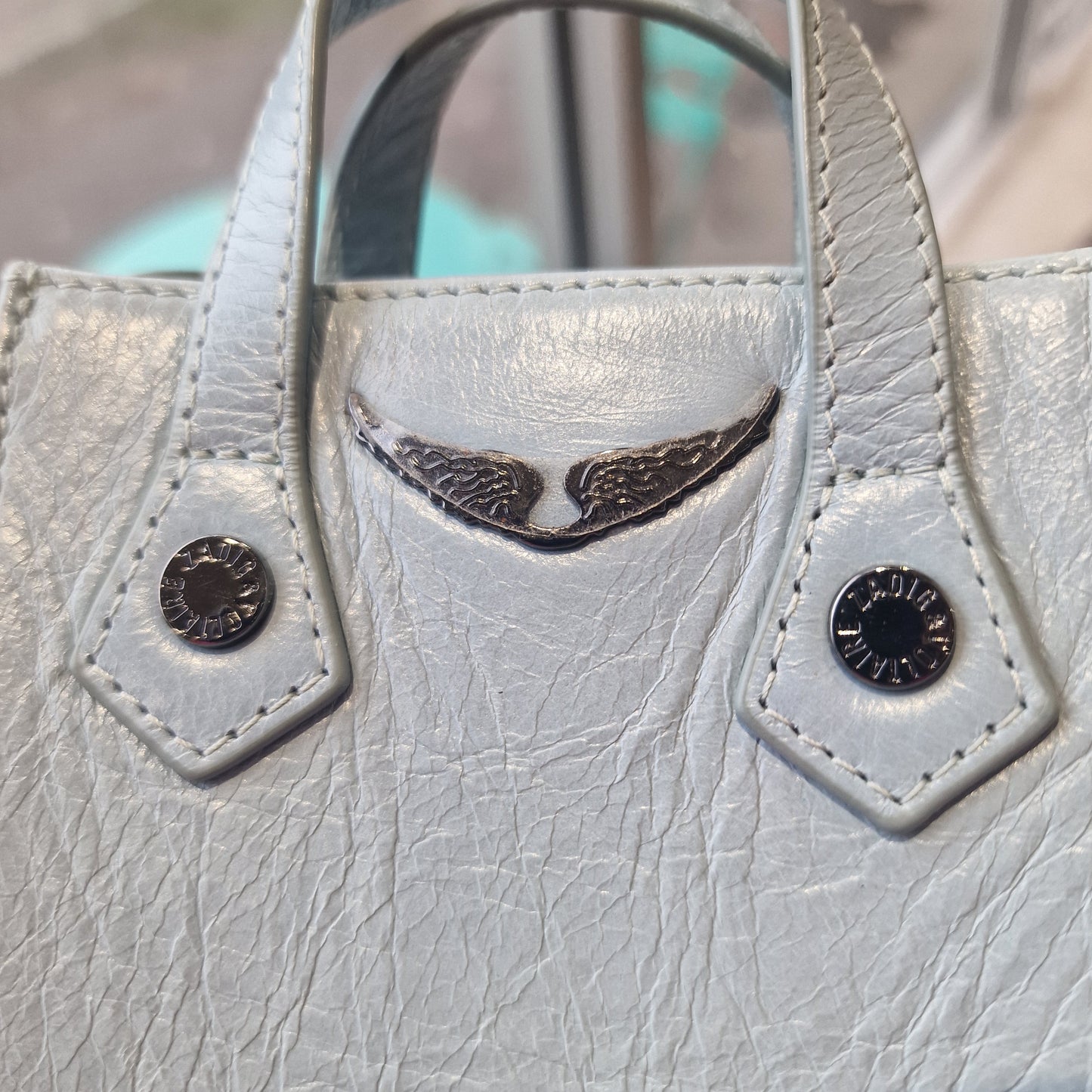 Zadig & Voltaire Baby Blue Phone Case Bag