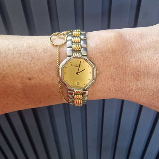 Christian Dior Vintage Octagon Watch