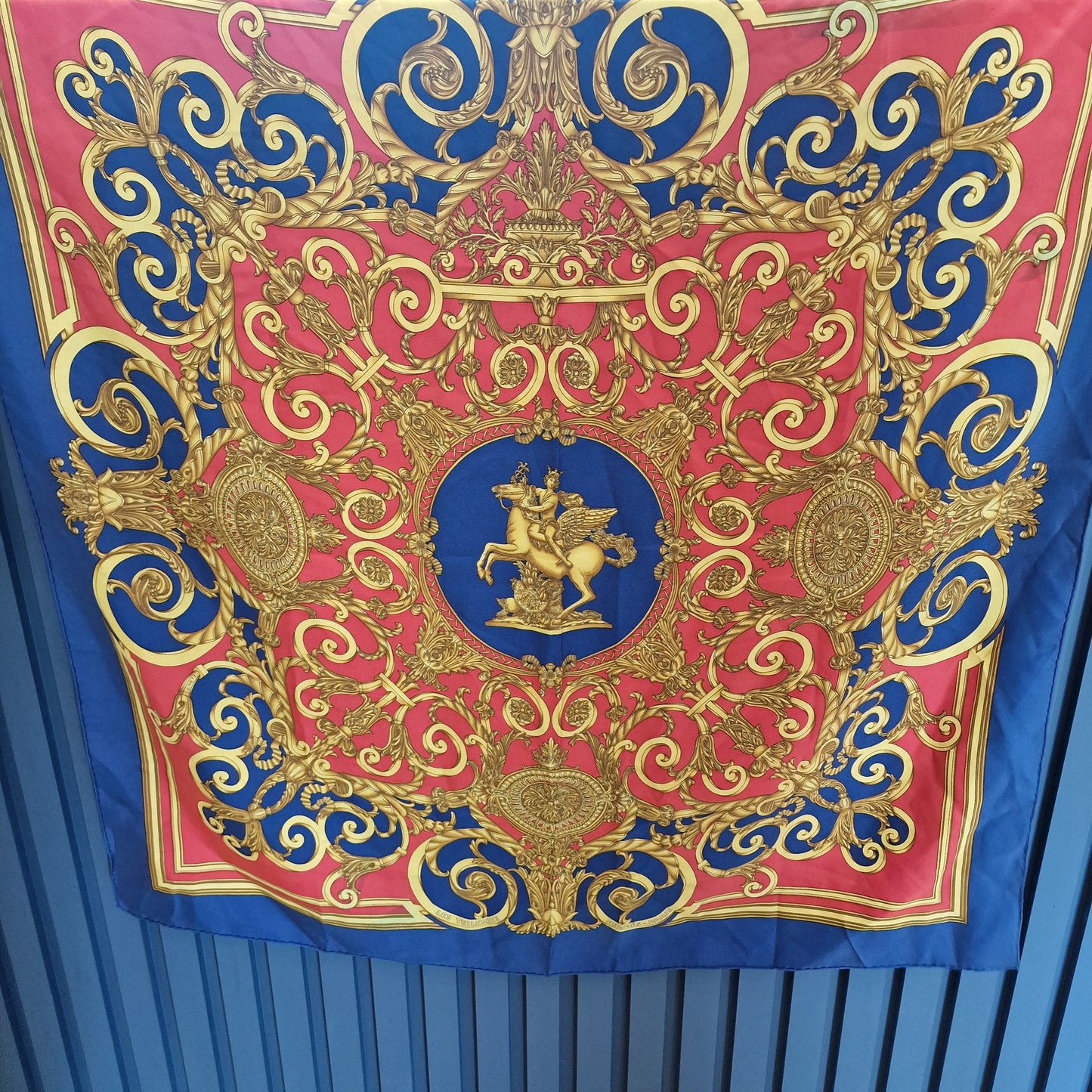 Hermès Les Tuileries Silk Scarf