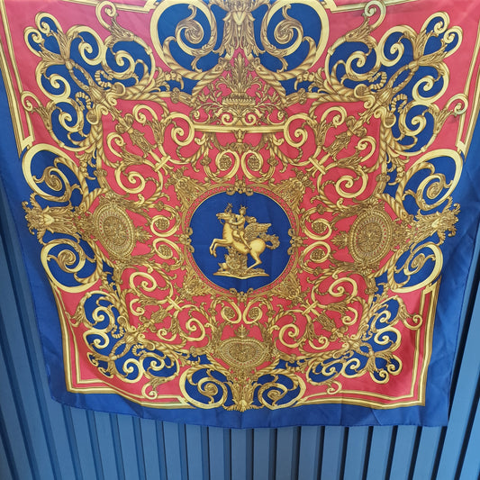 Hermès Les Tuileries Silk Scarf