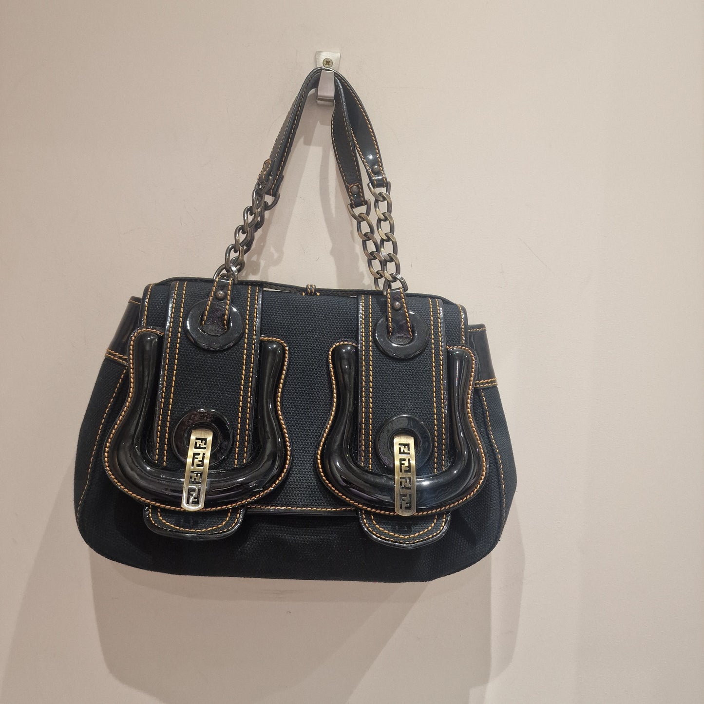 Fendi B Bag - Black
