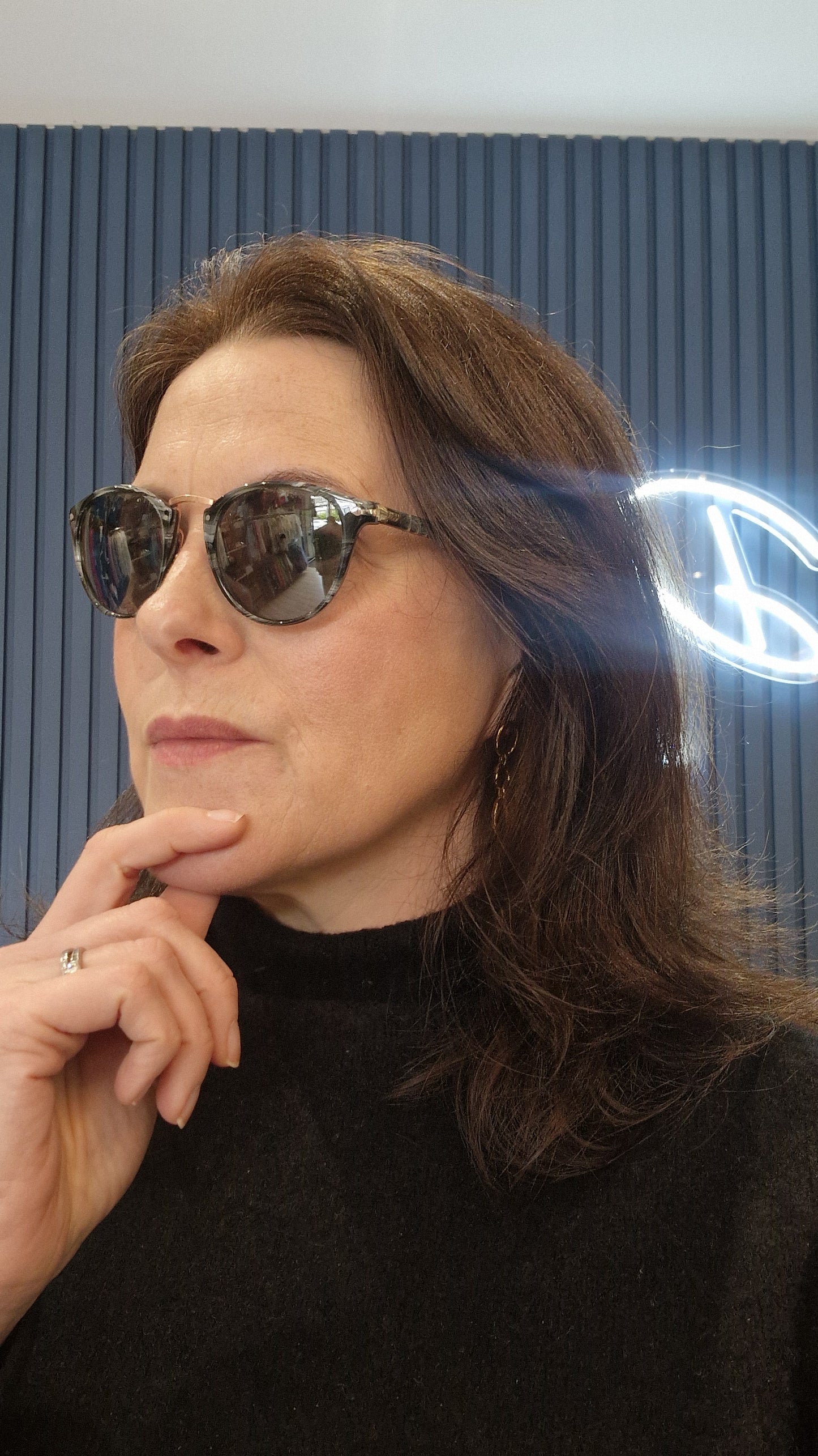 Persol Gray Sunglasses