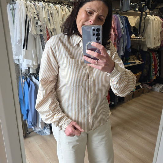 3.1 Philip Lim Stripe Blouse - 10/12