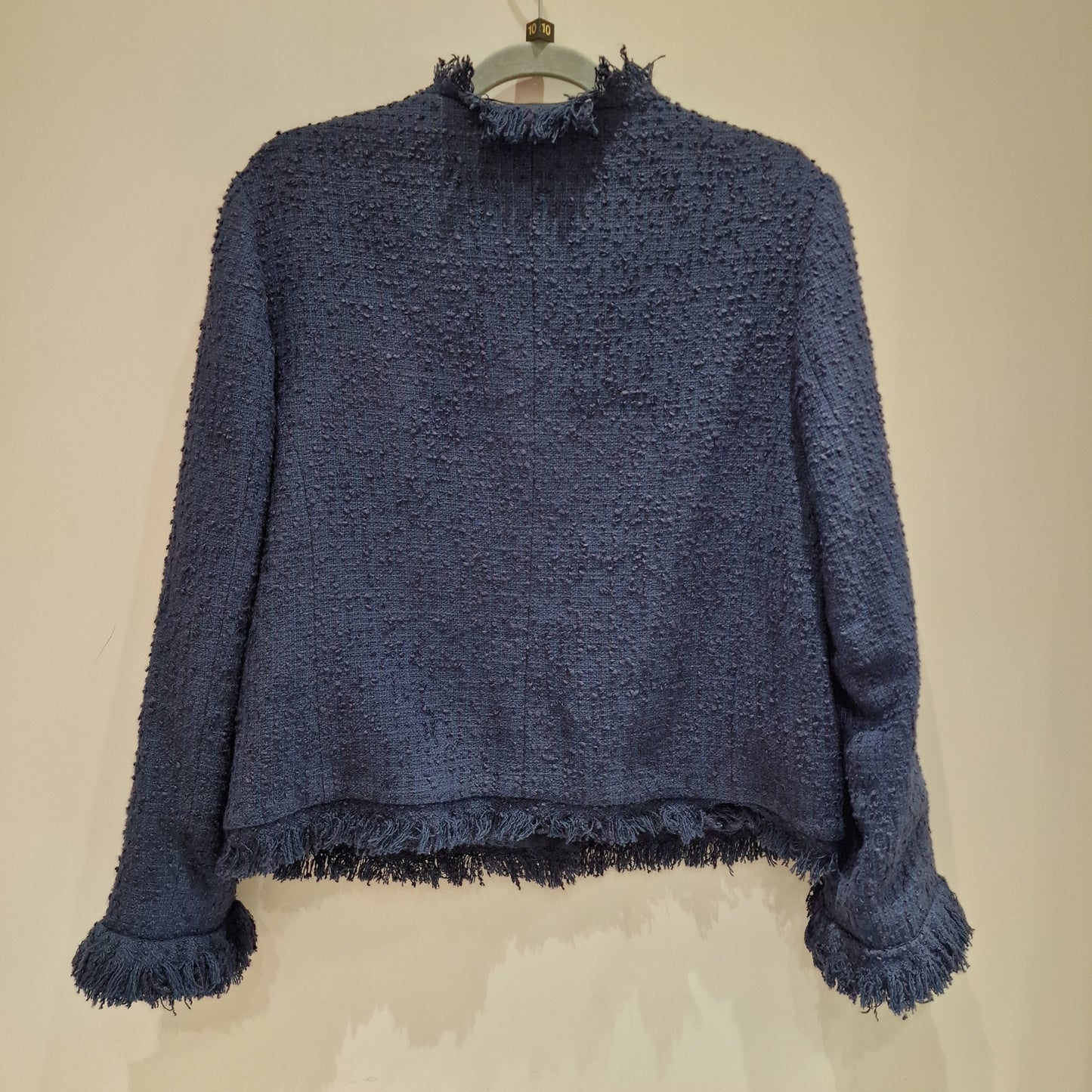 LK Bennett Navy Tweed Jacket