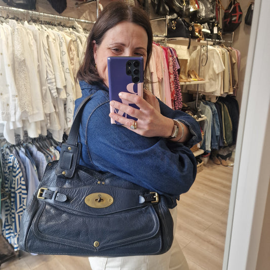 Mulberry Smithfield Navy Bag