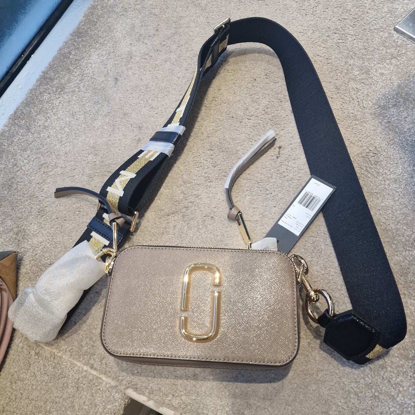 Marc Jacobs French Grey Camera Bag