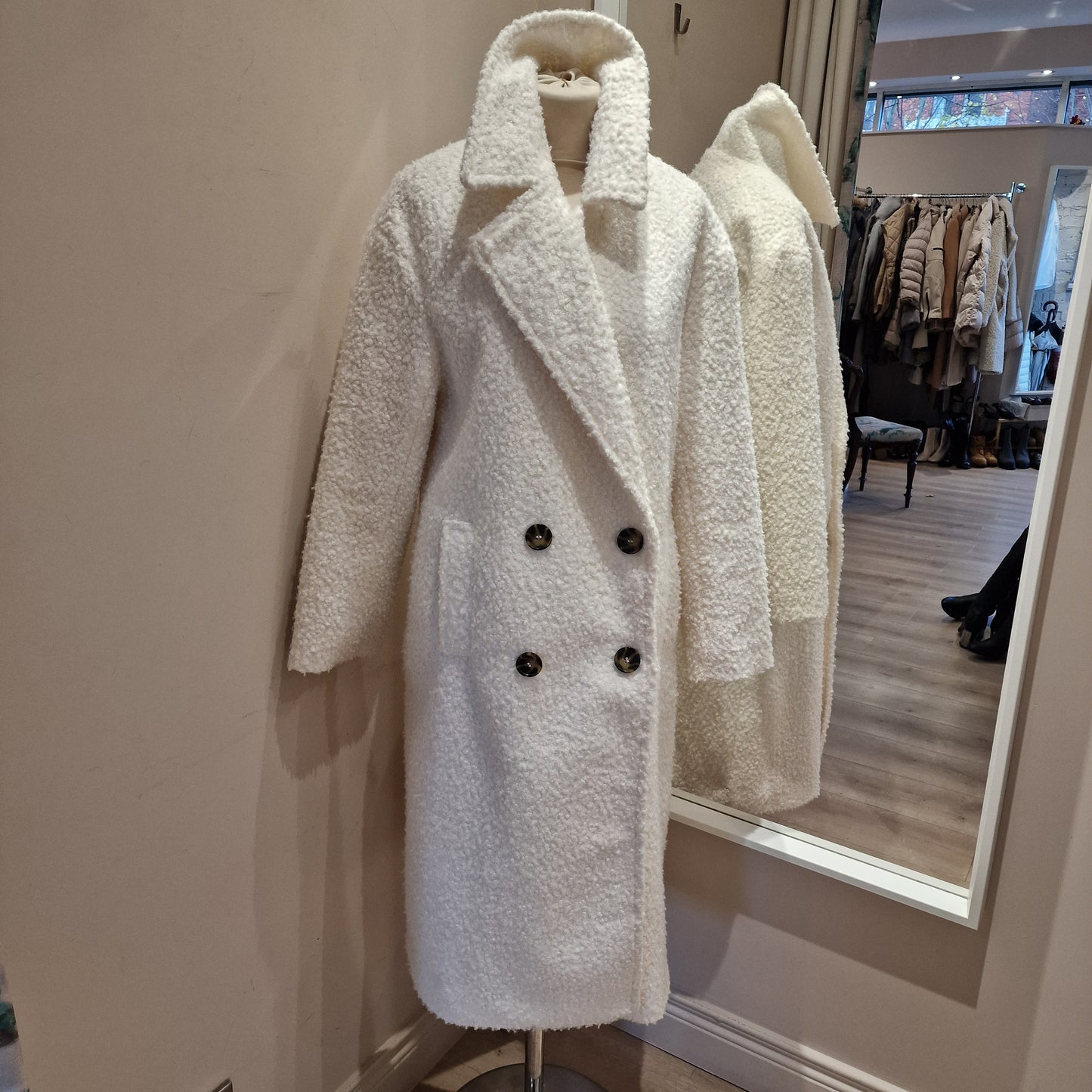 Fabio Lisandro Cream Coat - 12