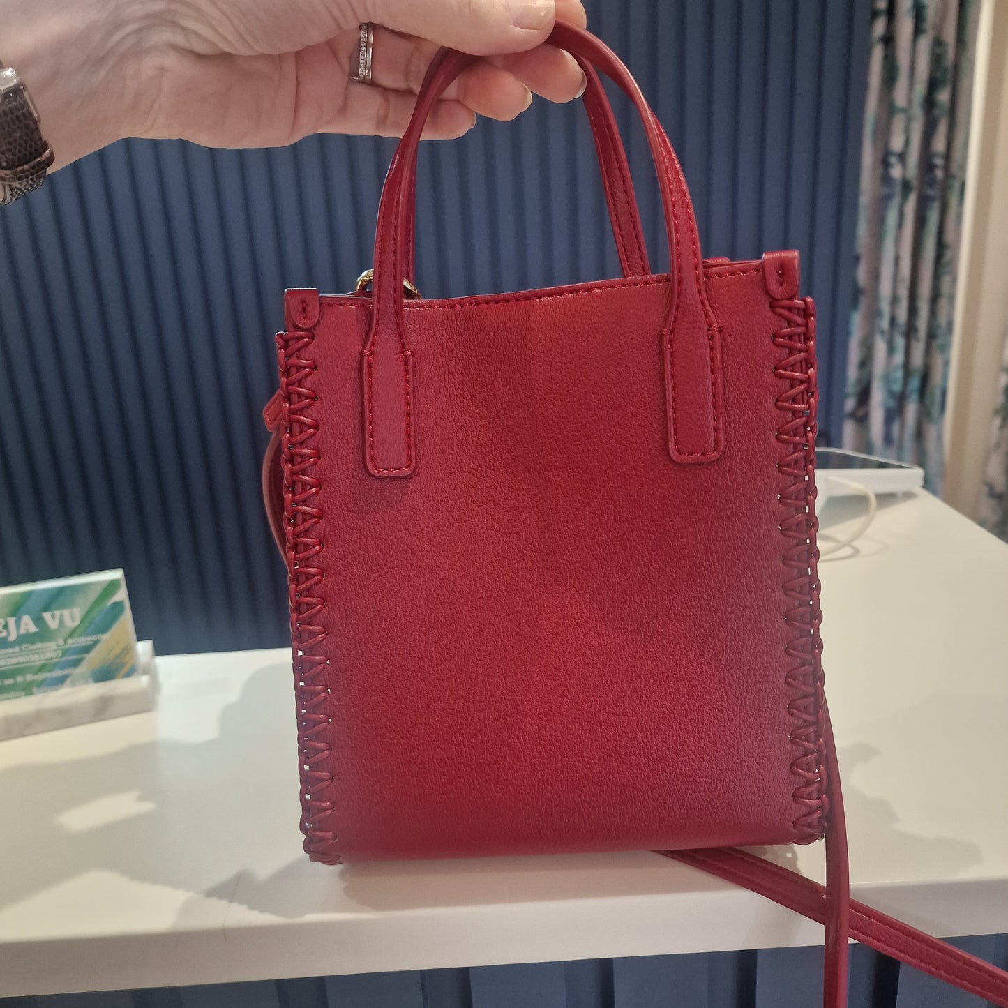 Marella Maroon Small Crossbody Bag