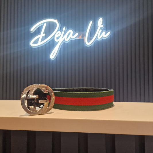 Gucci Interlocking Logo Belt - 95