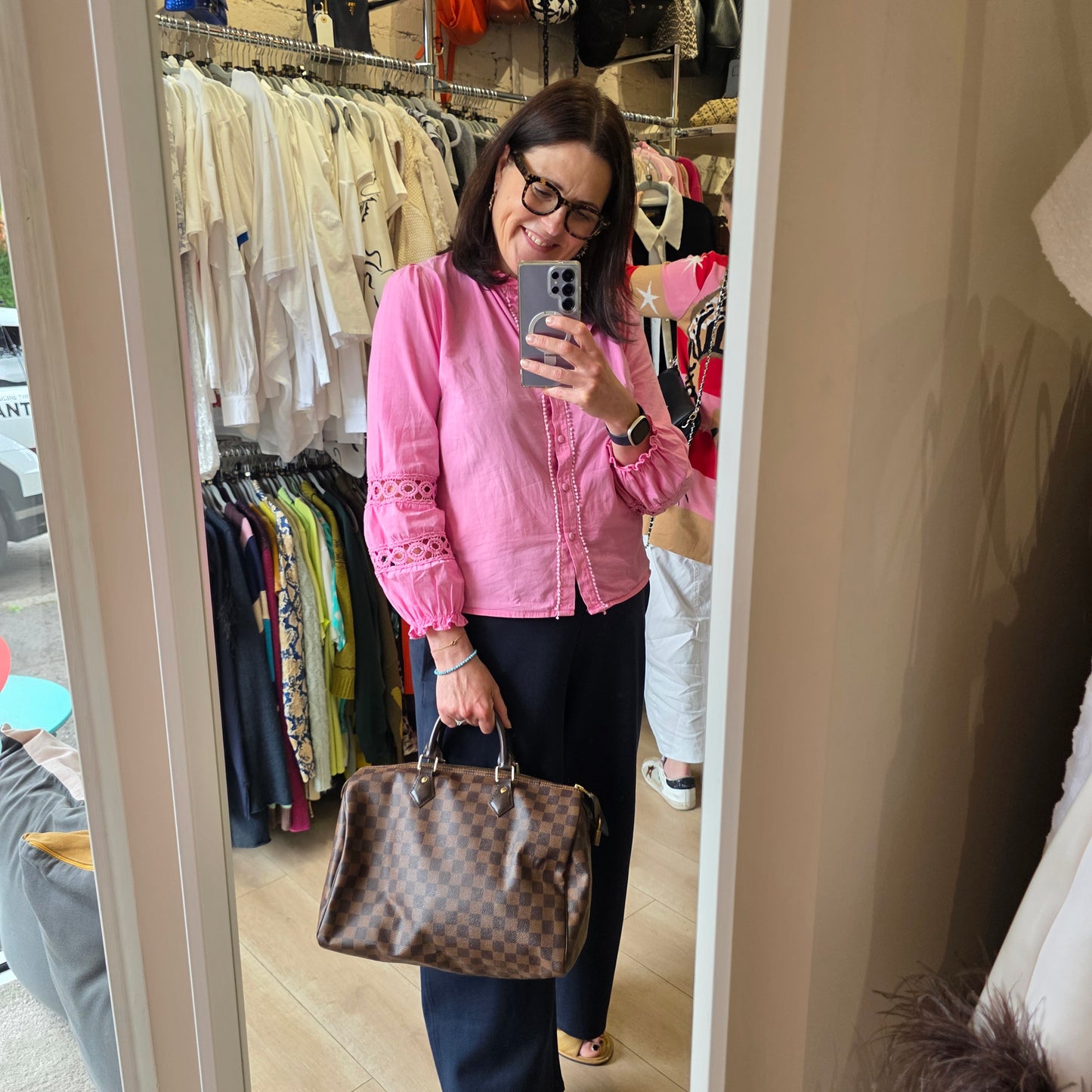 Louis Vuitton Speedy 30 Damier Check