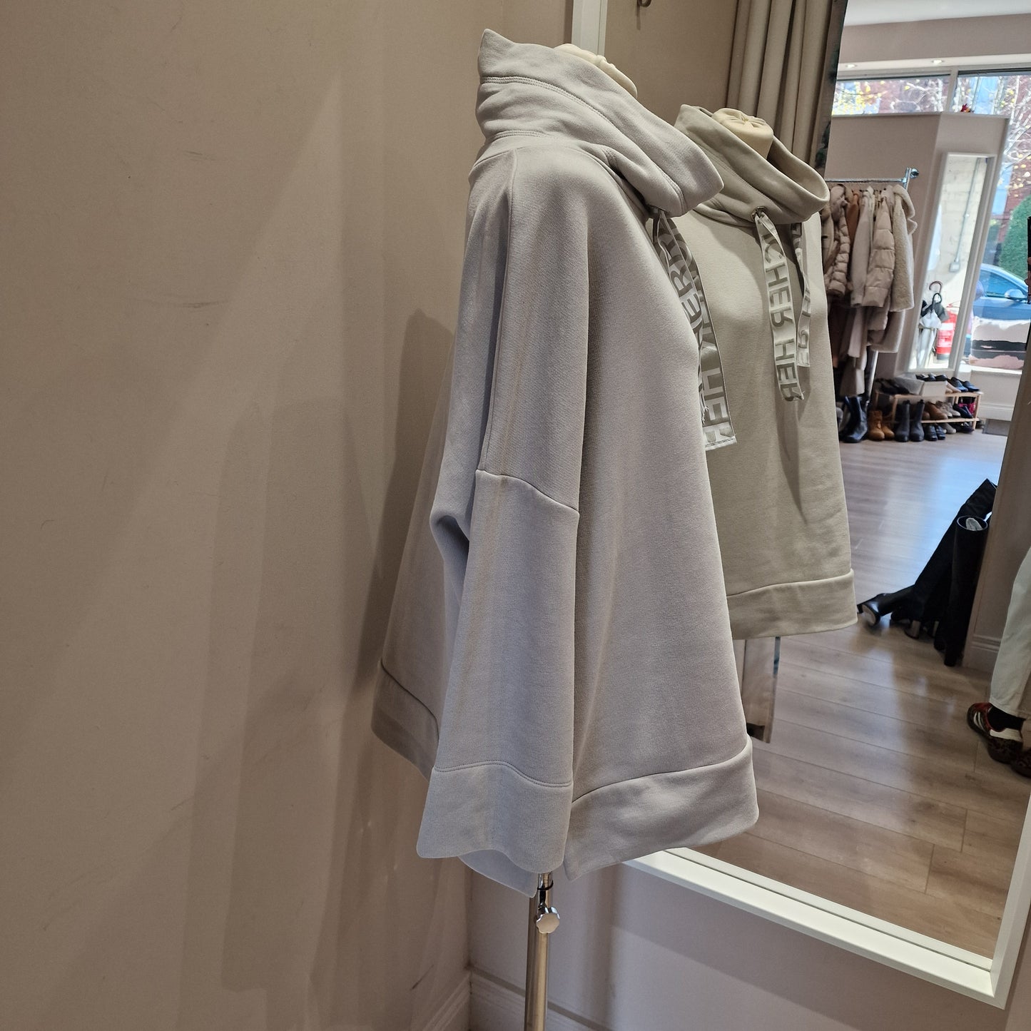 Herrlicher Taupe Sweatshirt  - Large