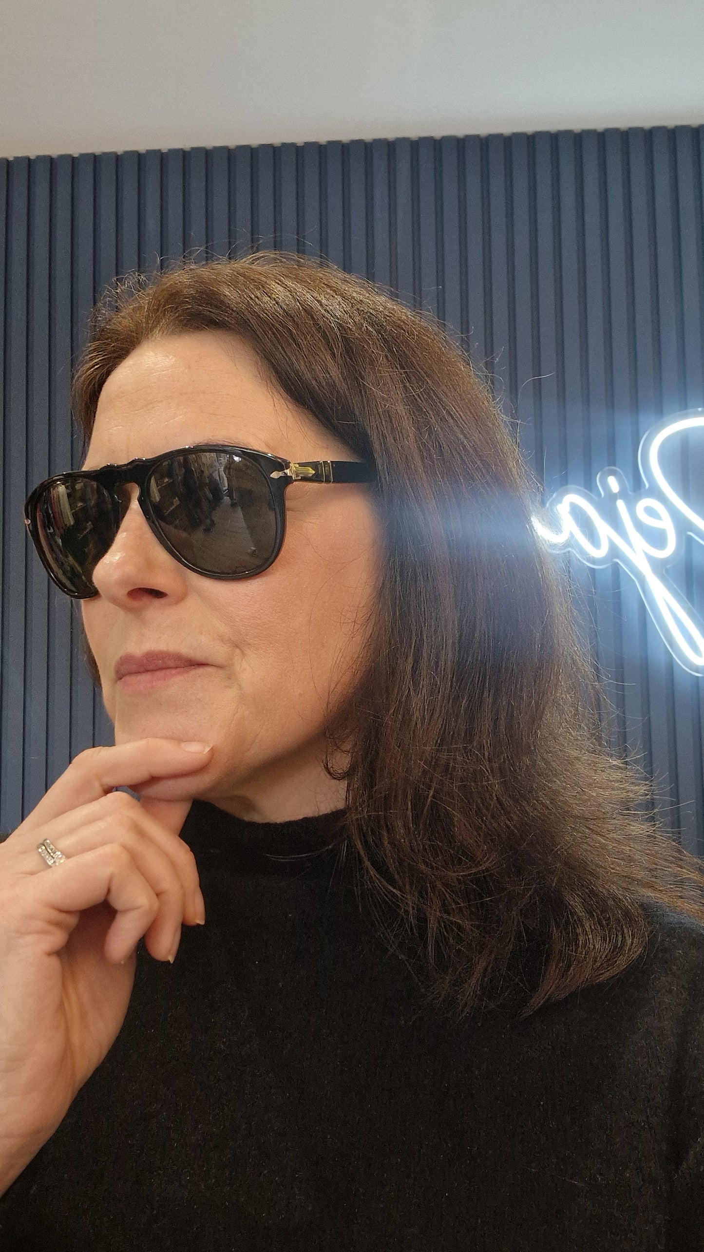 Persol Black Sunglasses