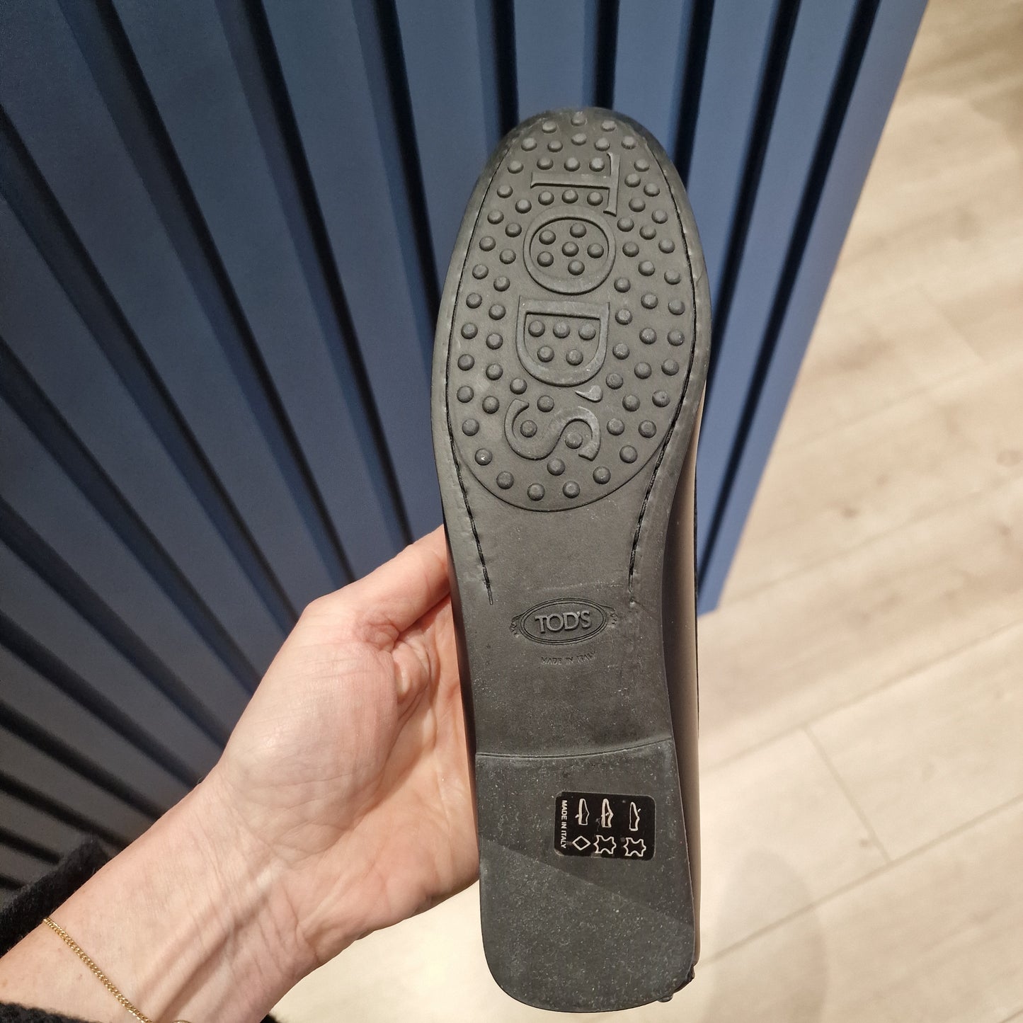 Tod's Black Loafers - 5.5