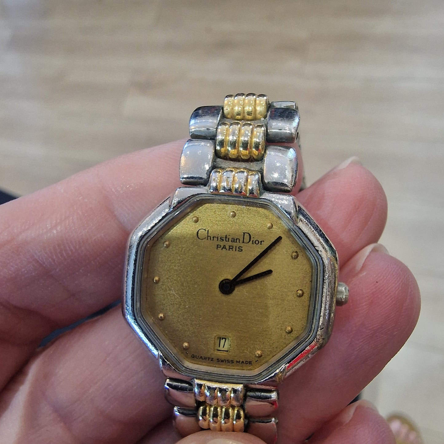 Christian Dior Vintage Octagon Watch