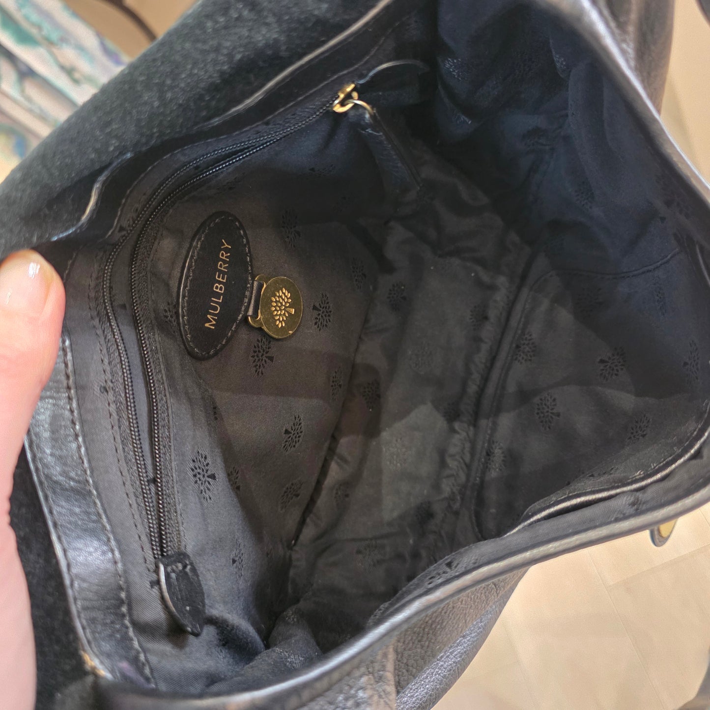 Mulberry Delilah Satchel, Black