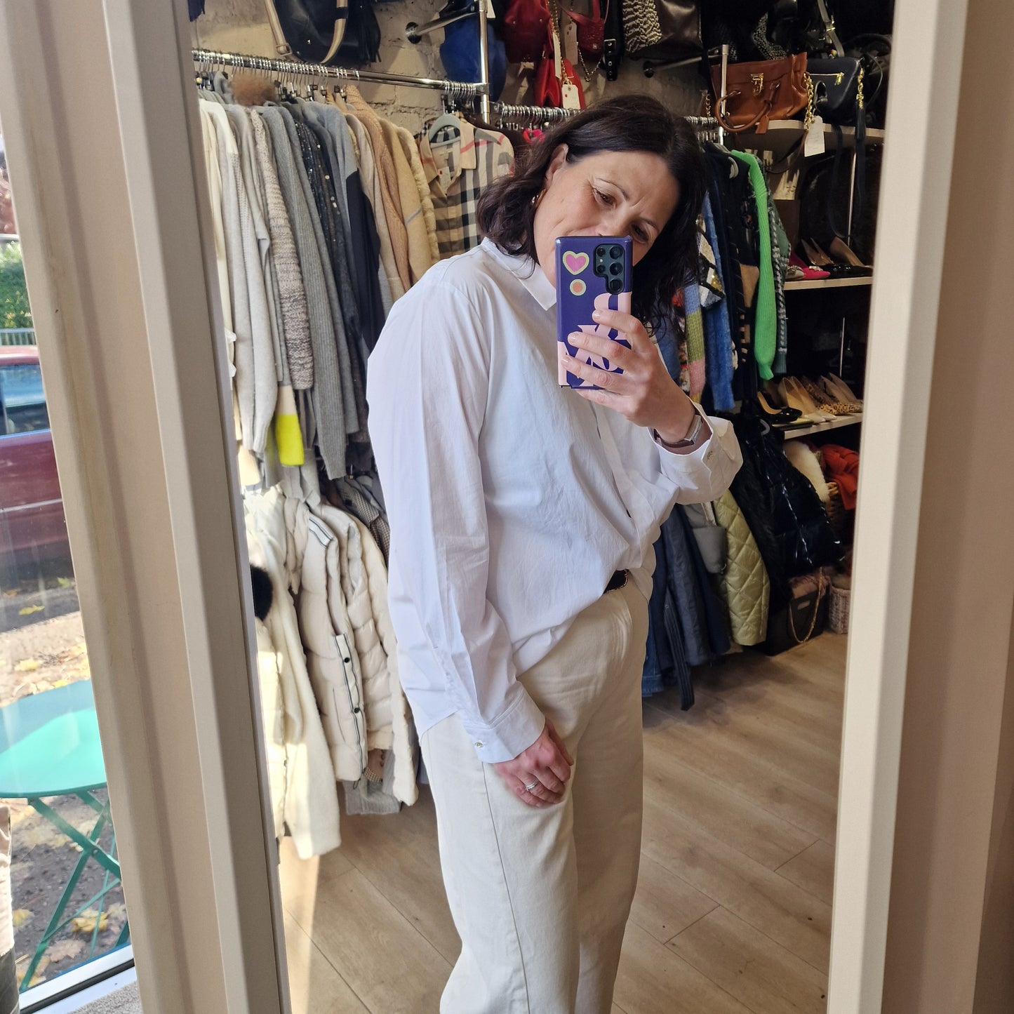 Oui White Blouse - 16