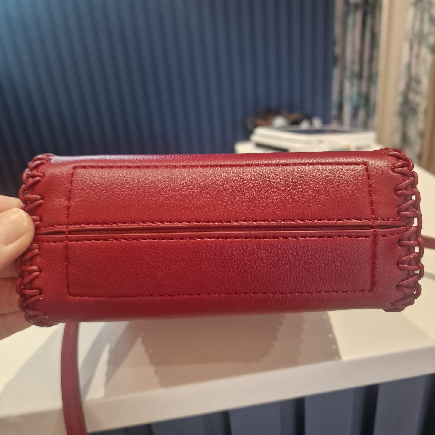 Marella Maroon Small Crossbody Bag