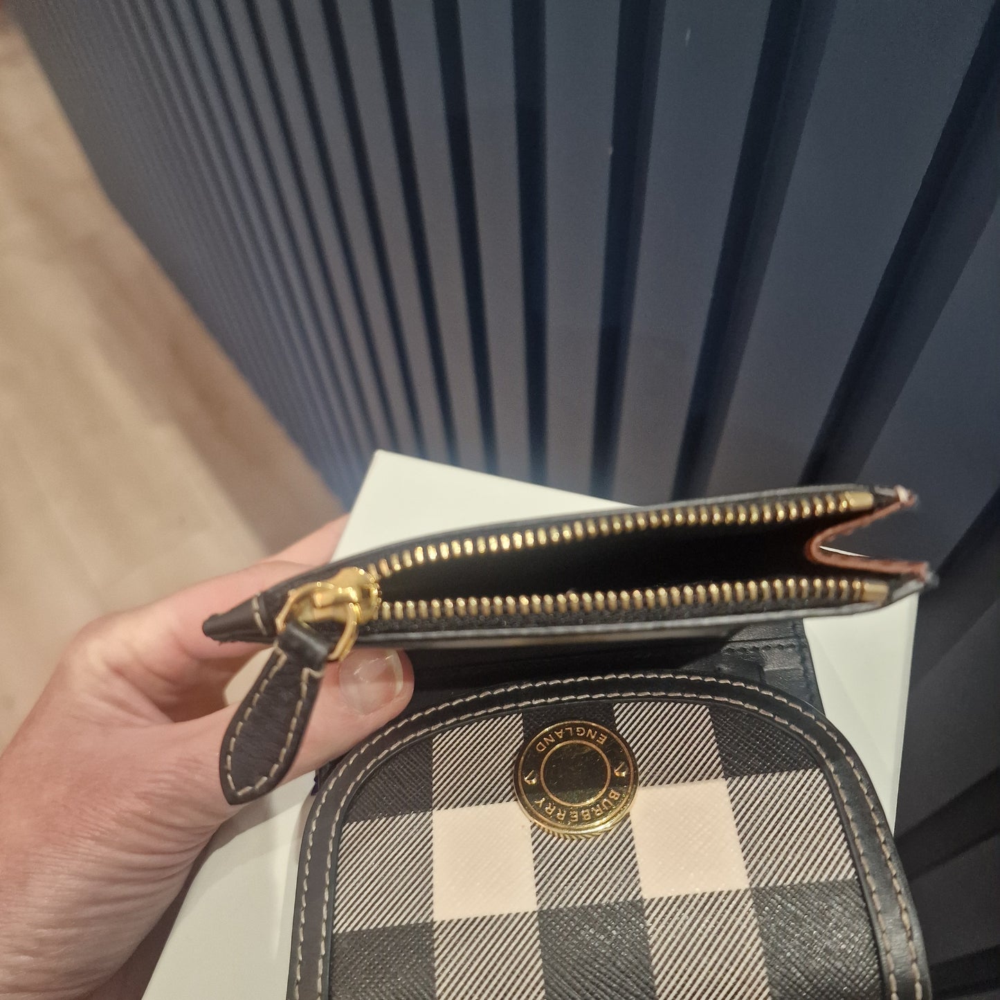 Burberry Small Check Wallet