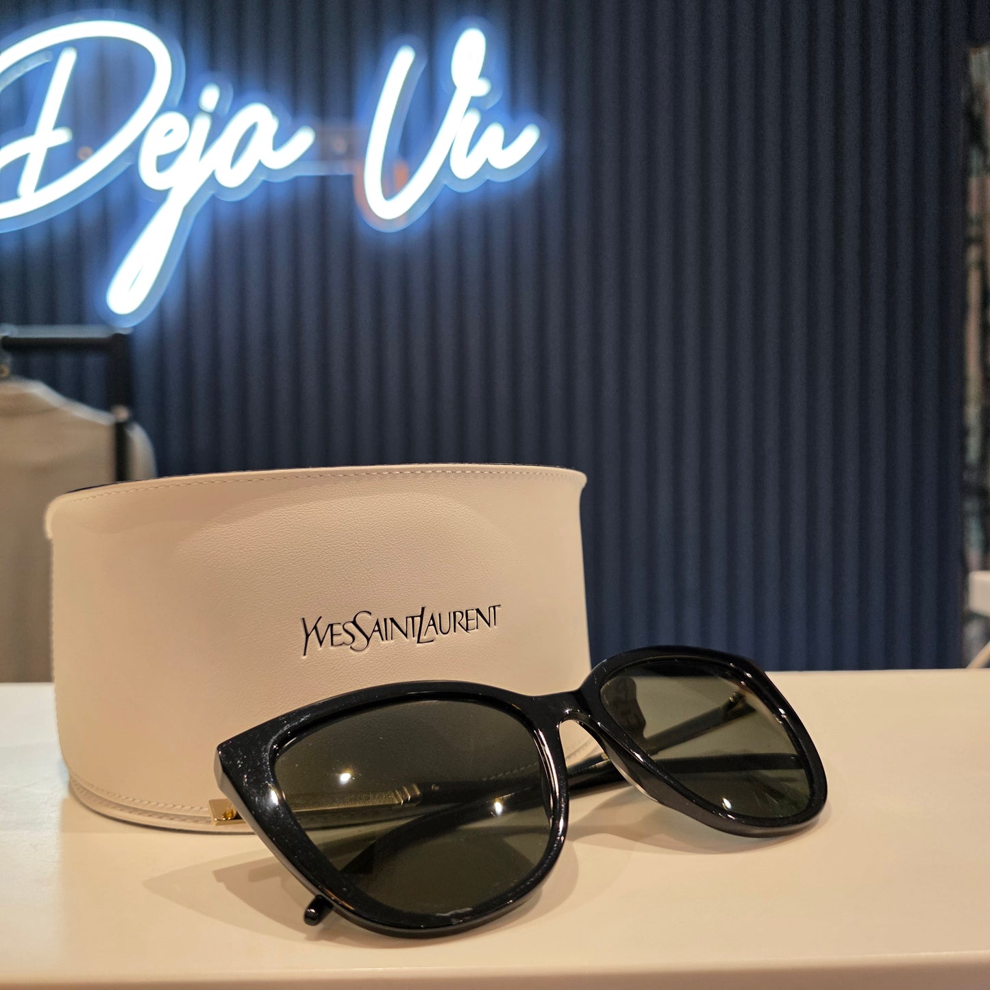Yves Saint Laurent Black Sunglasses