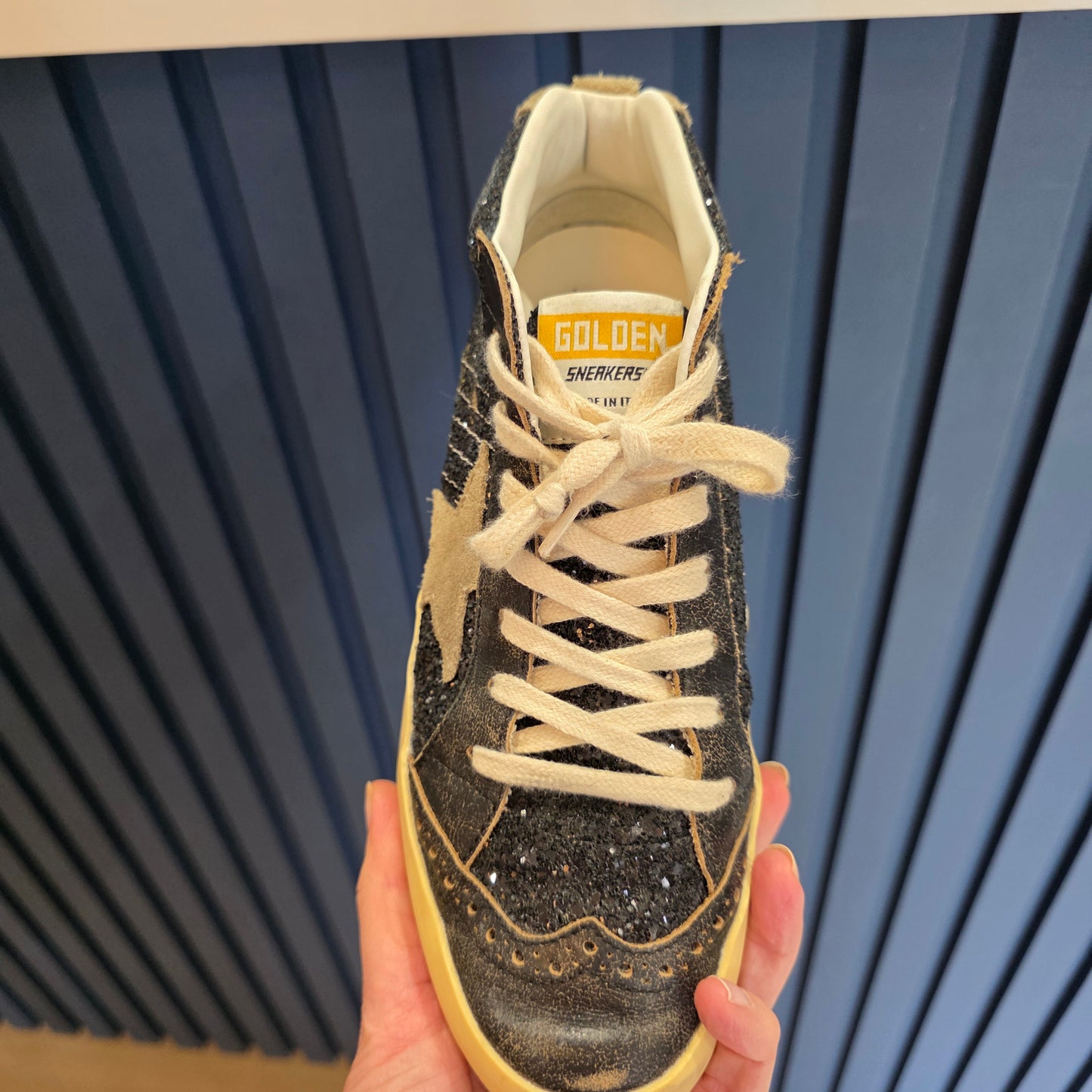 Golden Goose Midstar - Black 37