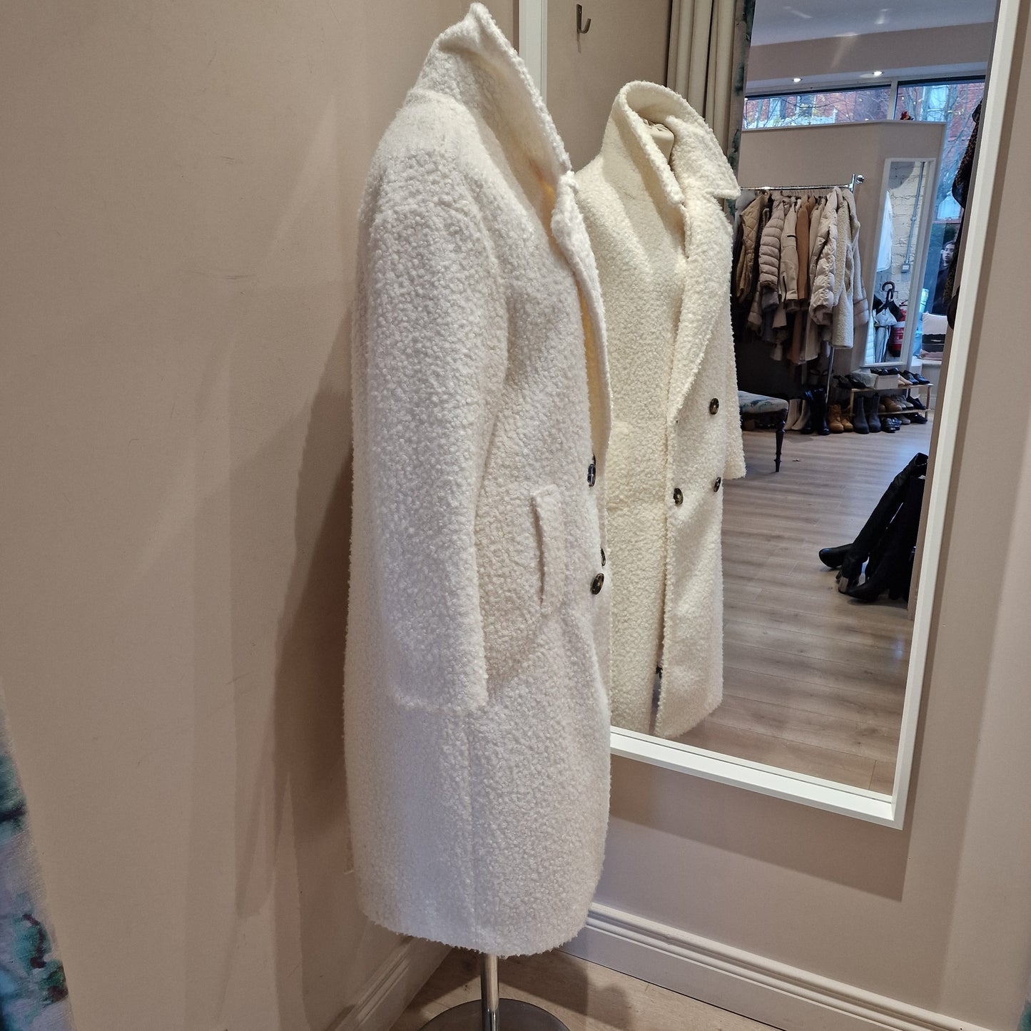 Fabio Lisandro Cream Coat - 12