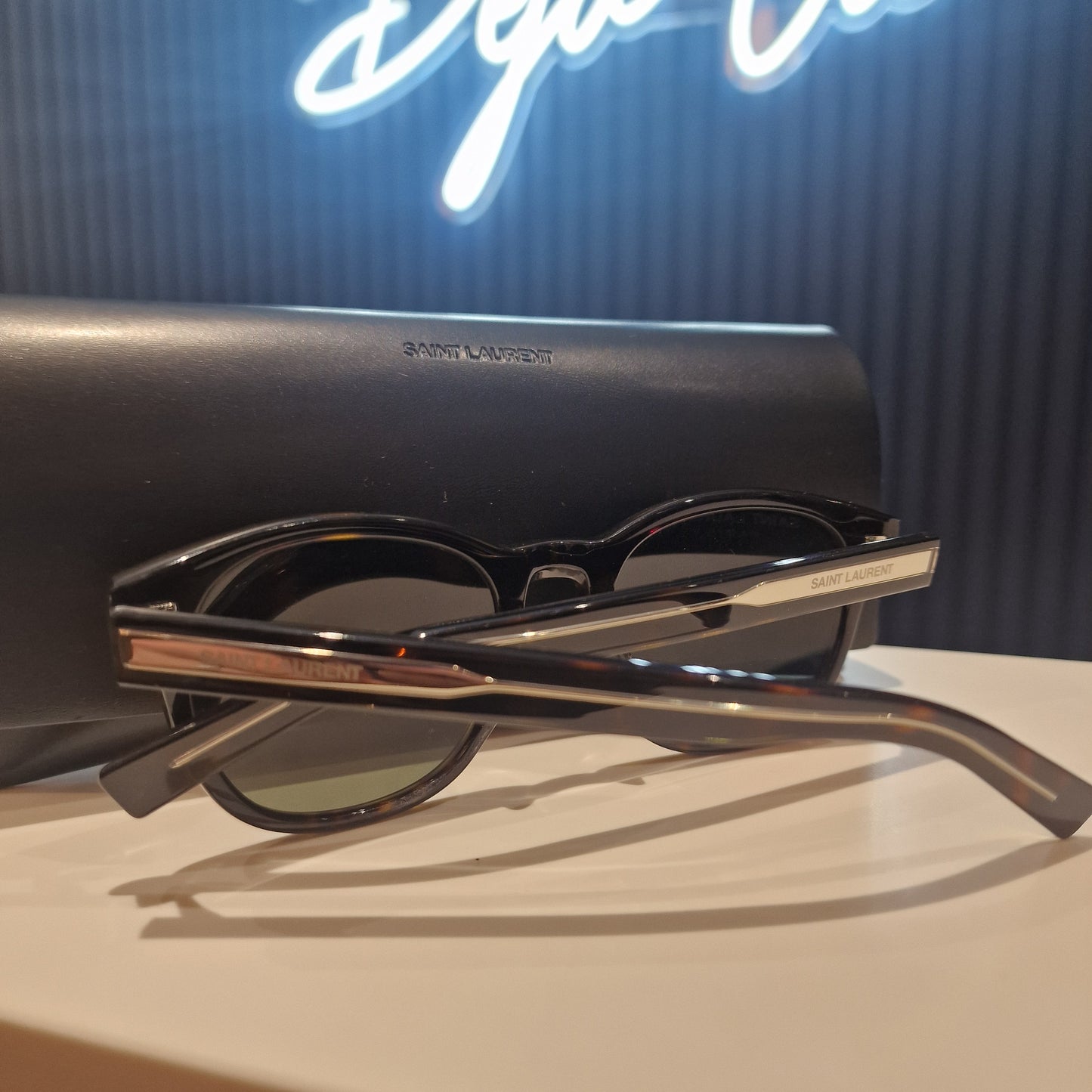 Saint Laurent Tortoiseshell Sunglasses