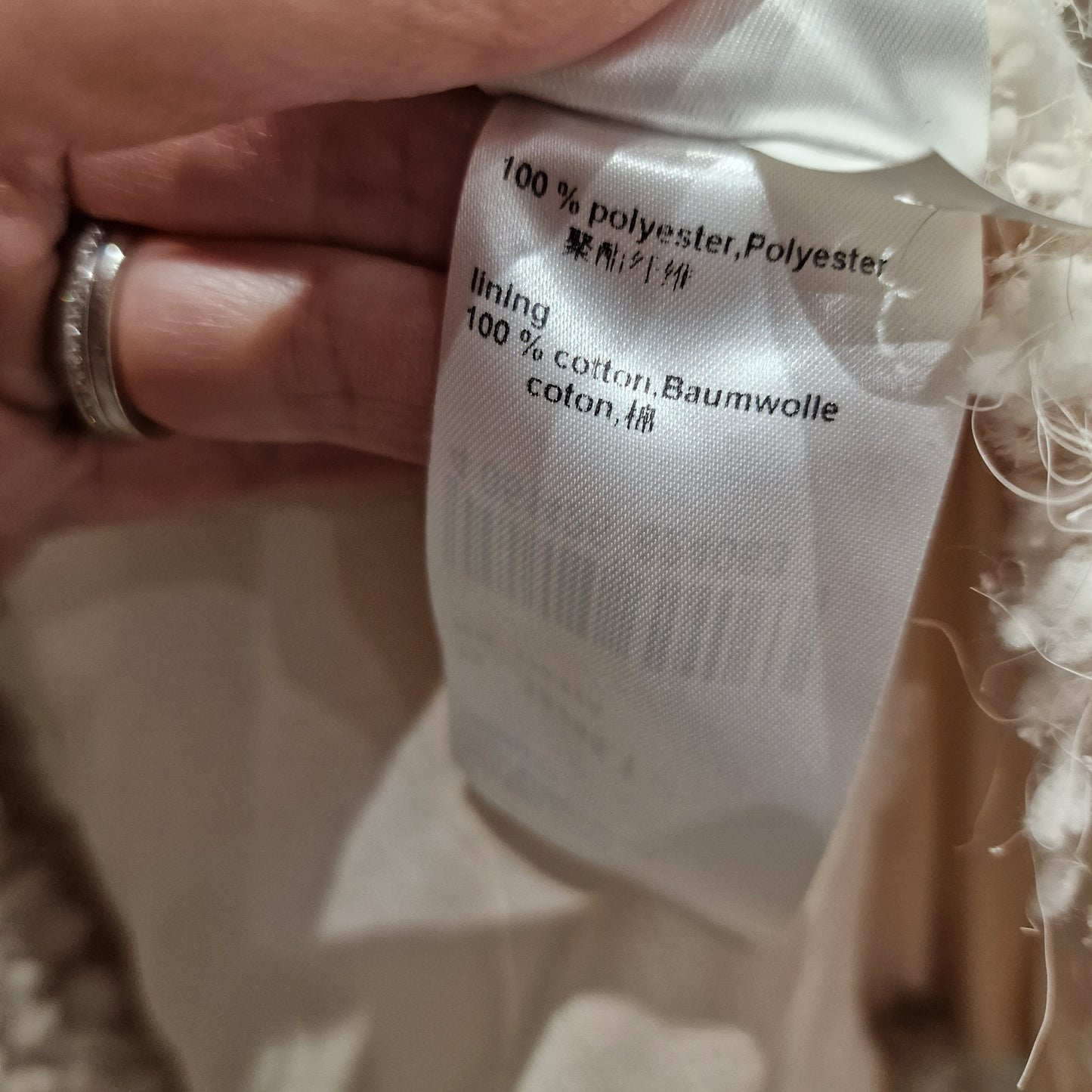 MarcCain Faux Fur Jacket Size 10/12