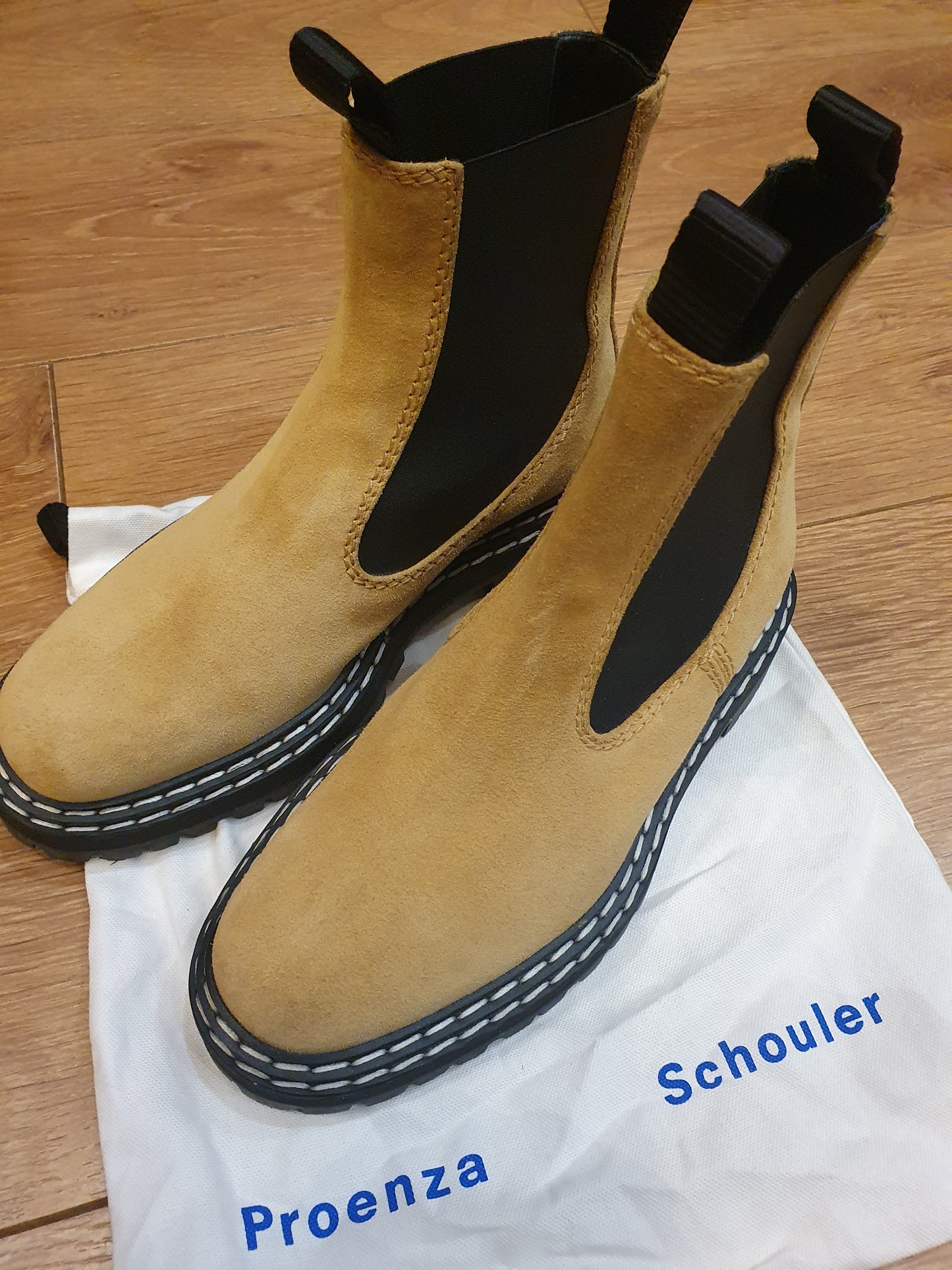 Proenza Schouler Chelsea boots, size 6
