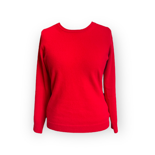 Pure Collection Red Cashmere Jumper
