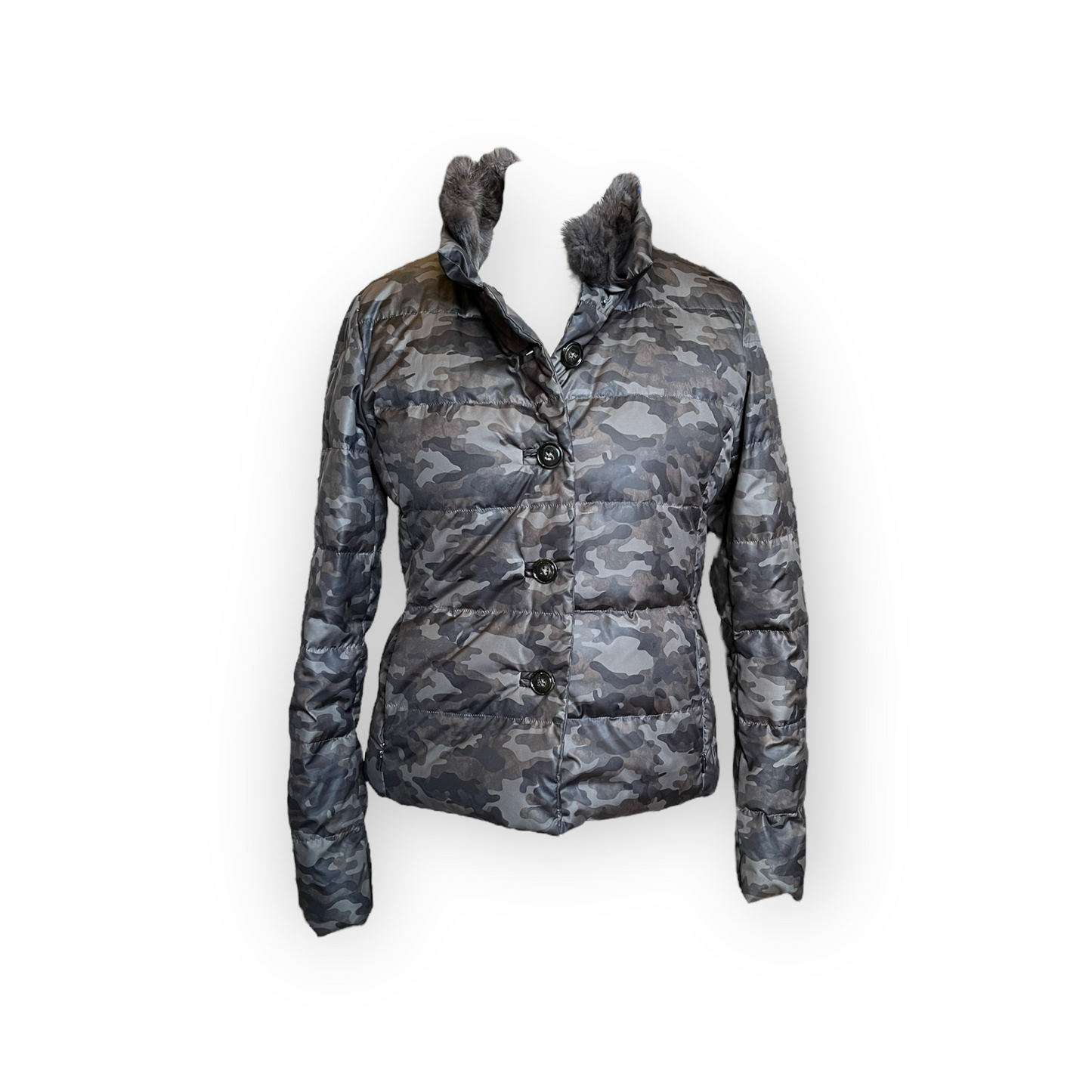 Weekend Max Mara Green Camouflage Jacket