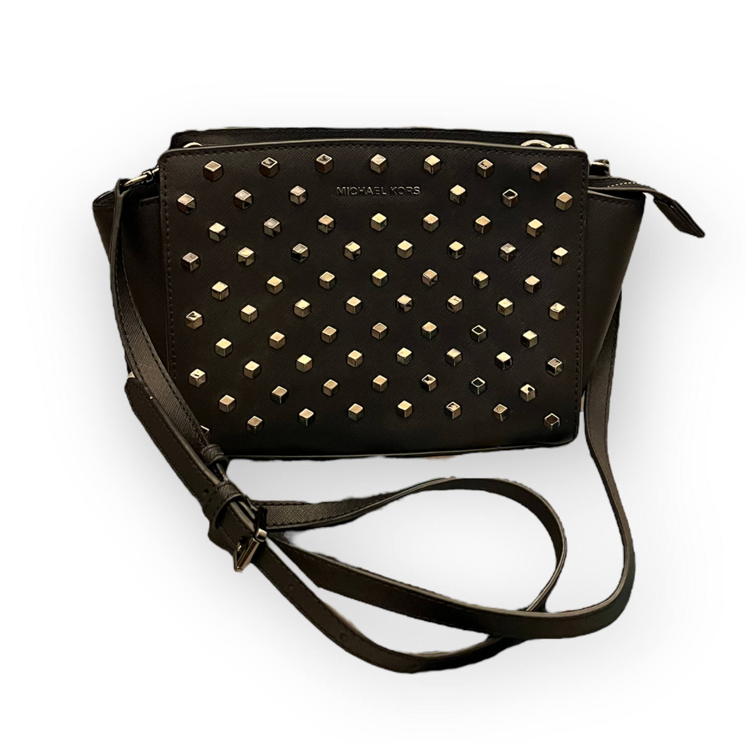 Michael Kors Black Studded Bag