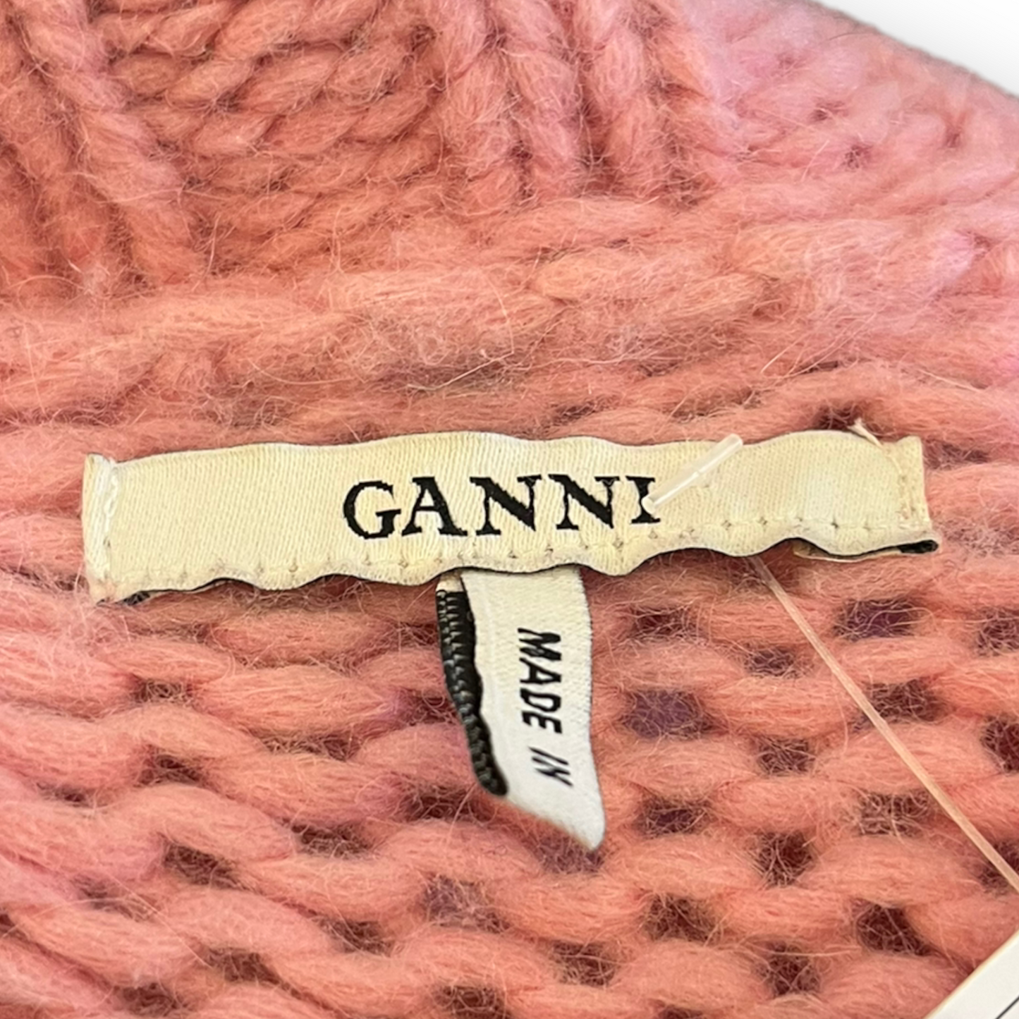 Ganni Pink Cardigan
