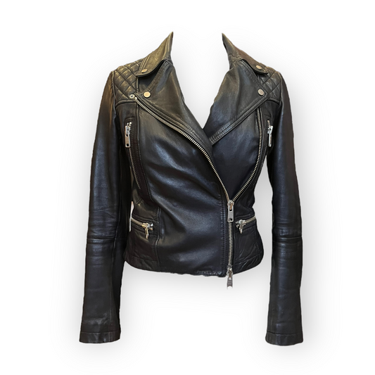 All Saints Black Biker Jacket