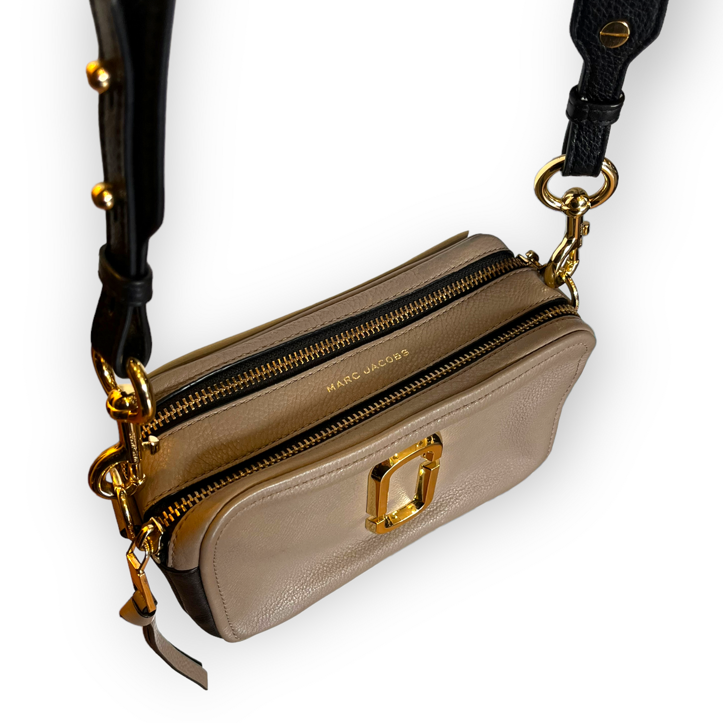 Marc Jacobs Taupe Crossbody Bag