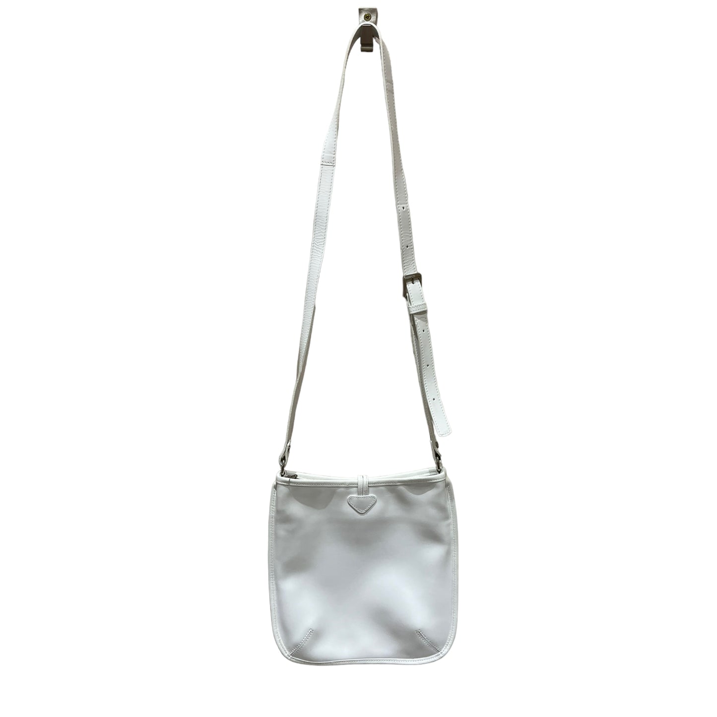Longchamps White Crossbody Bag