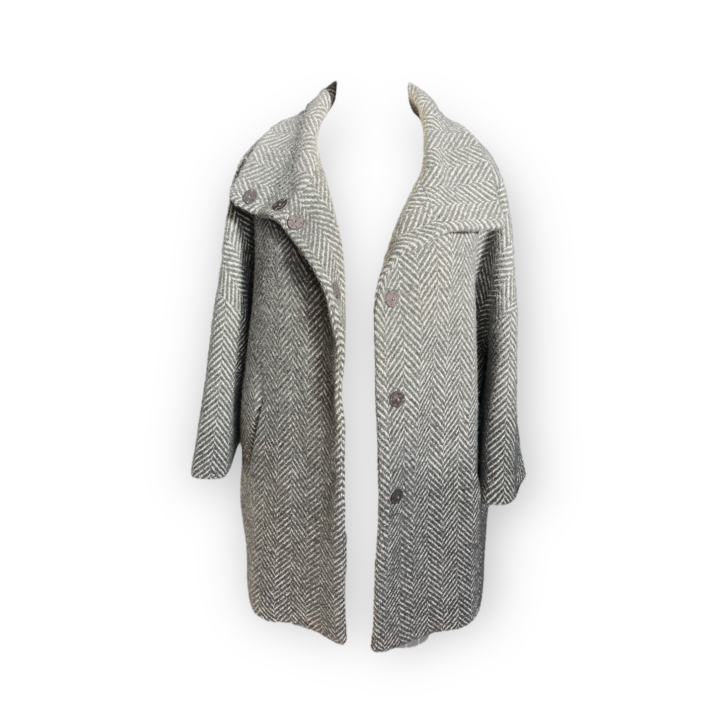 NEW Herno Grey Coat