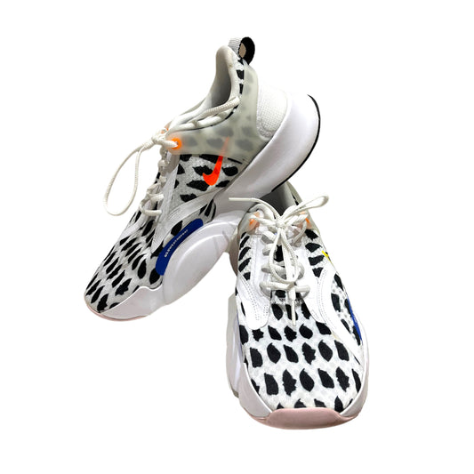 Nike White Patterned Trainers