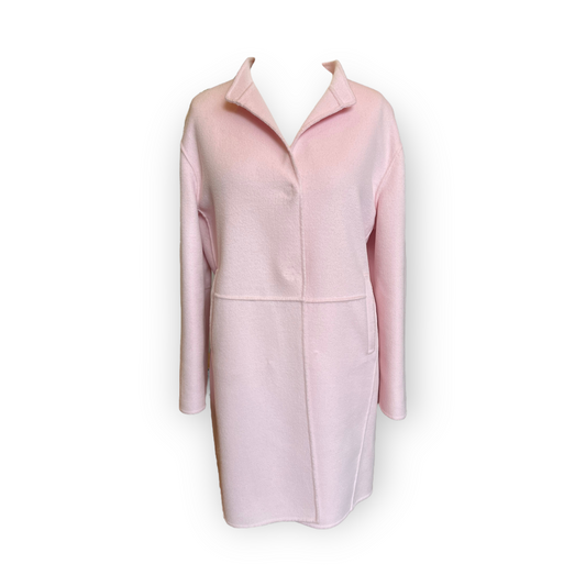 Riani Pale Pink Wool and Cashmere Coat