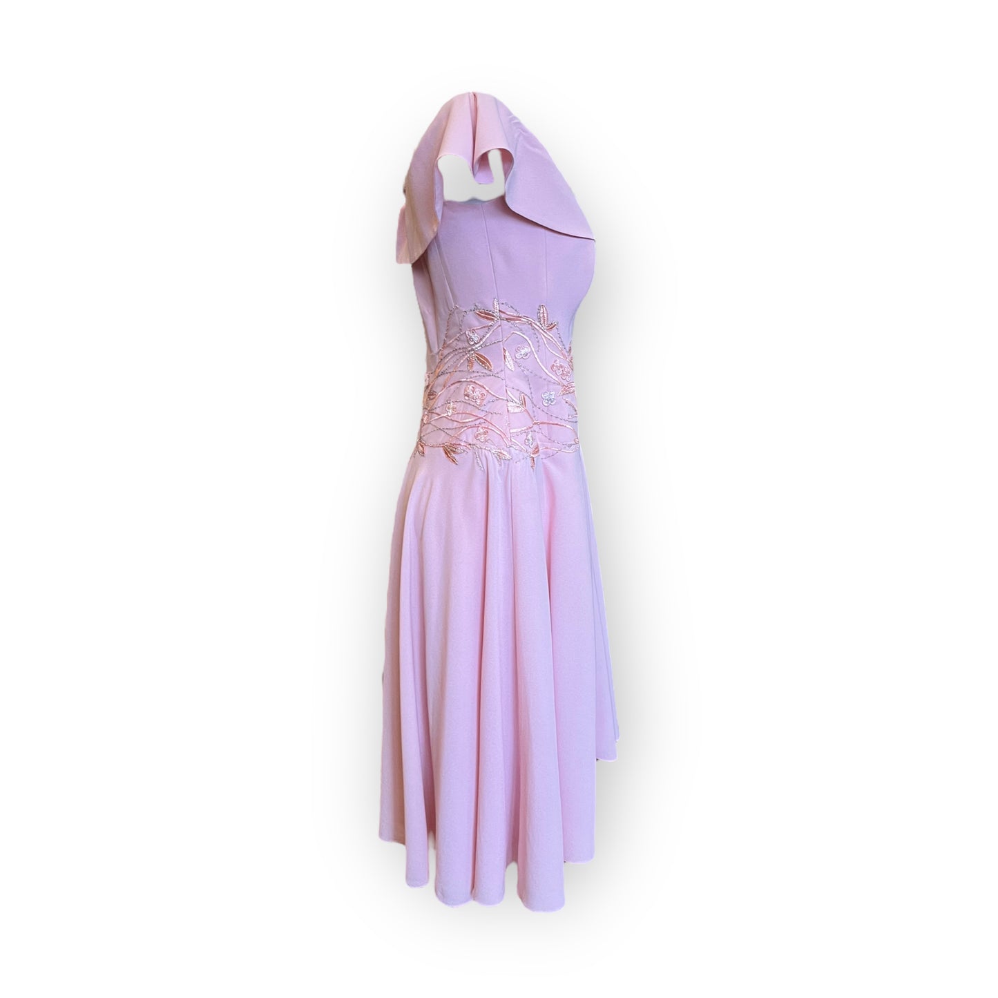Bespoke Katherine Morrison Pink Floral Dress