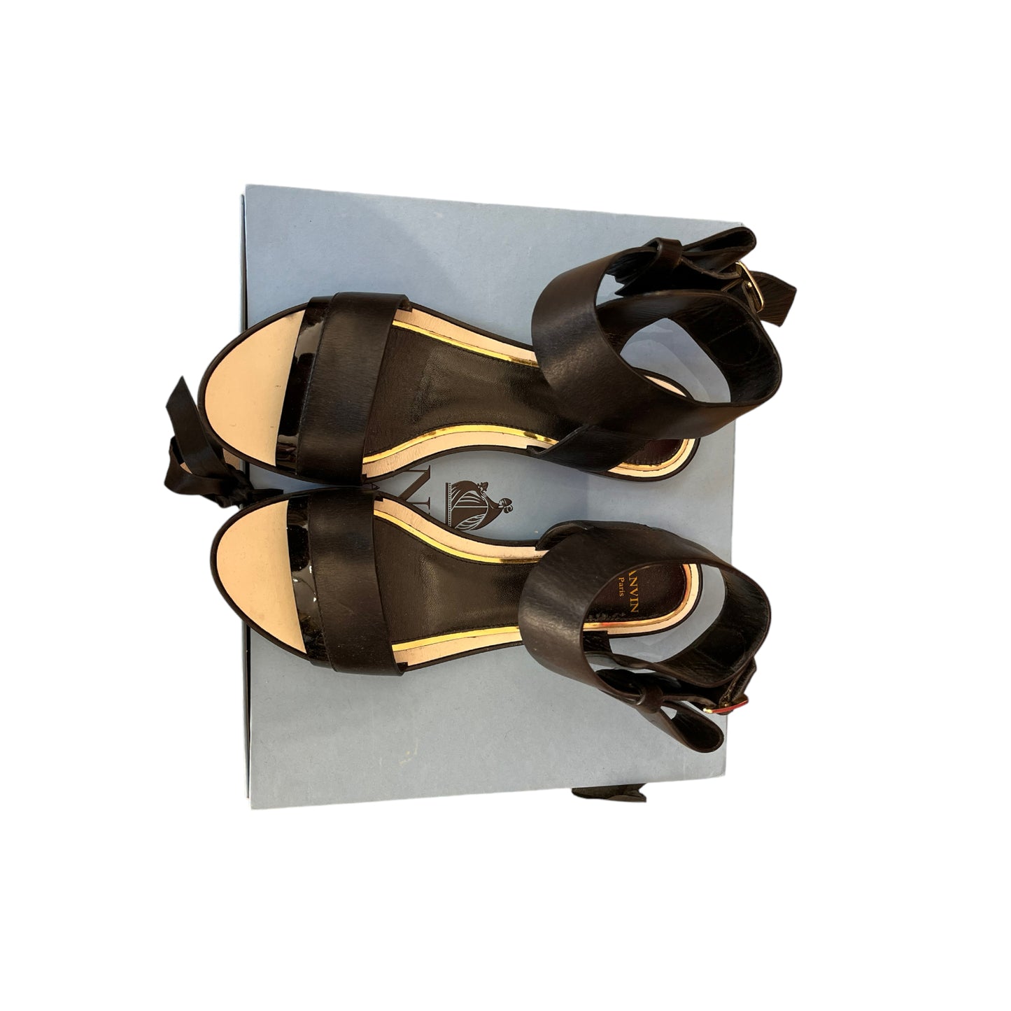 Lanvin Black Sandals