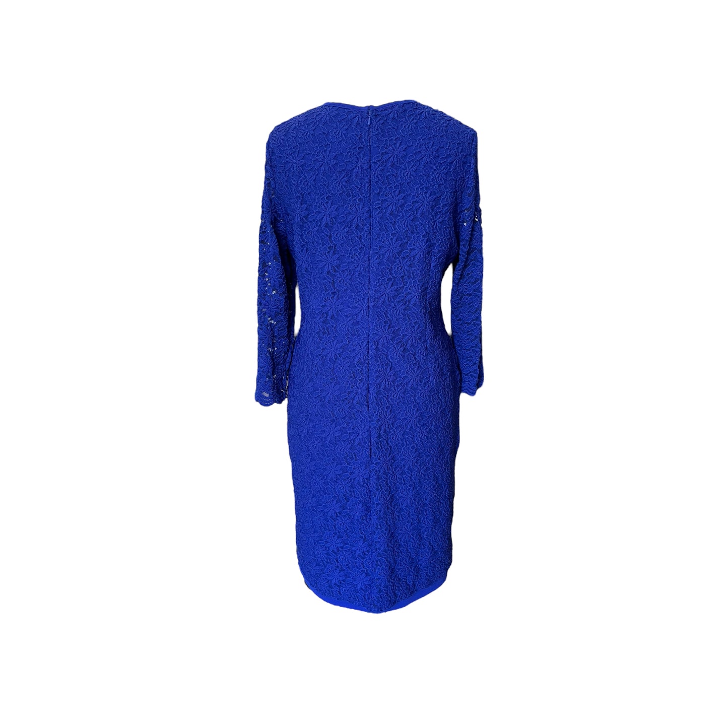 Gina Bacconi Cobalt Blue Lace Dress