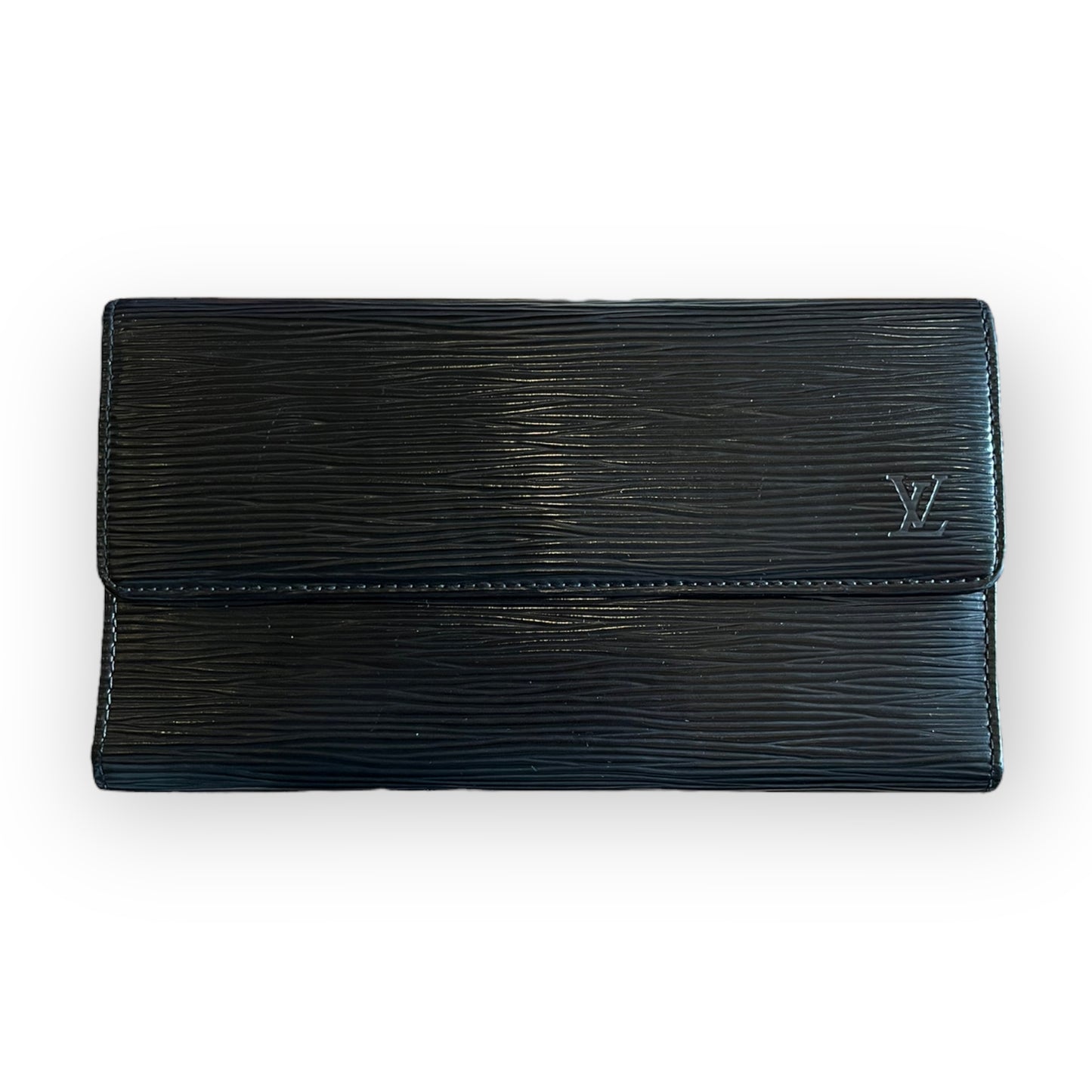 Louis Vuitton Black Epi Leather Purse