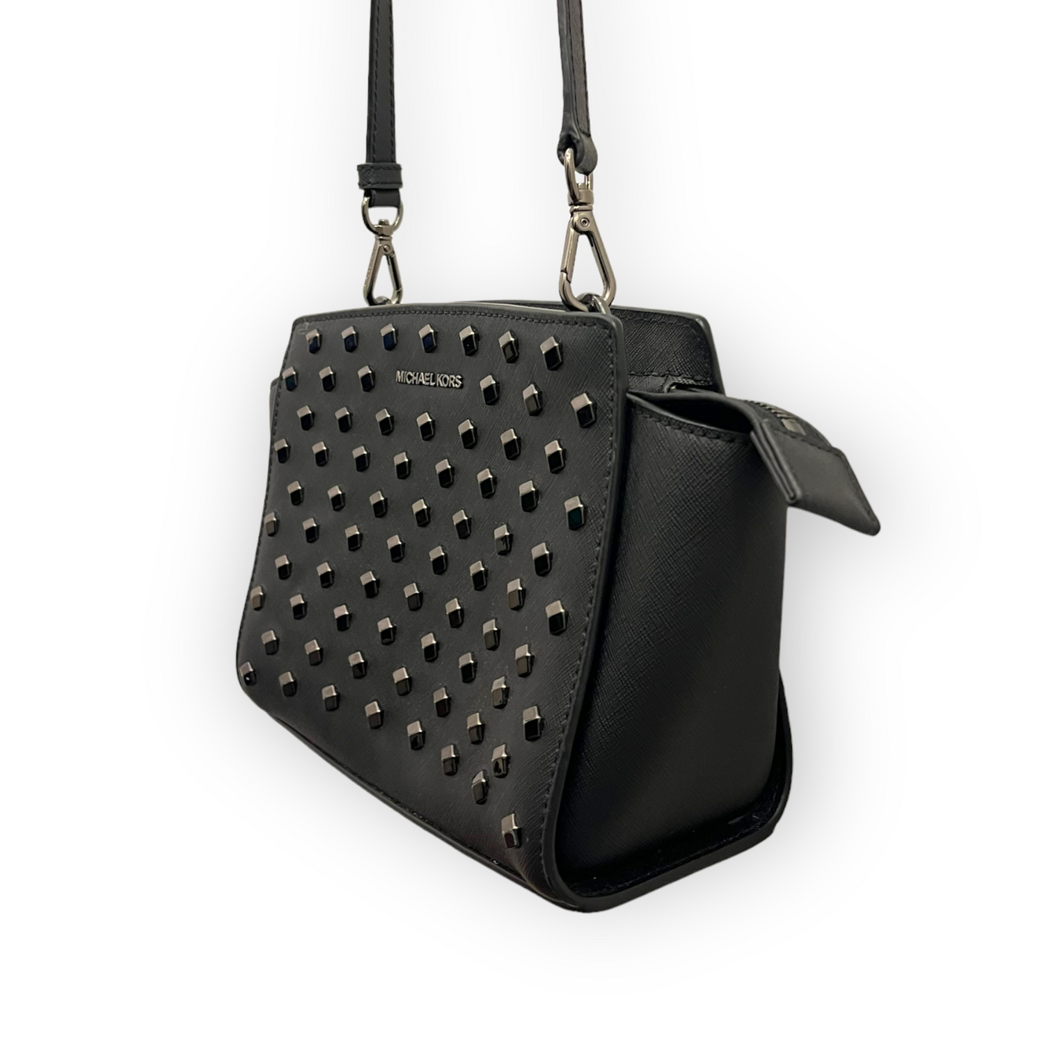 Michael Kors Black Studded Bag